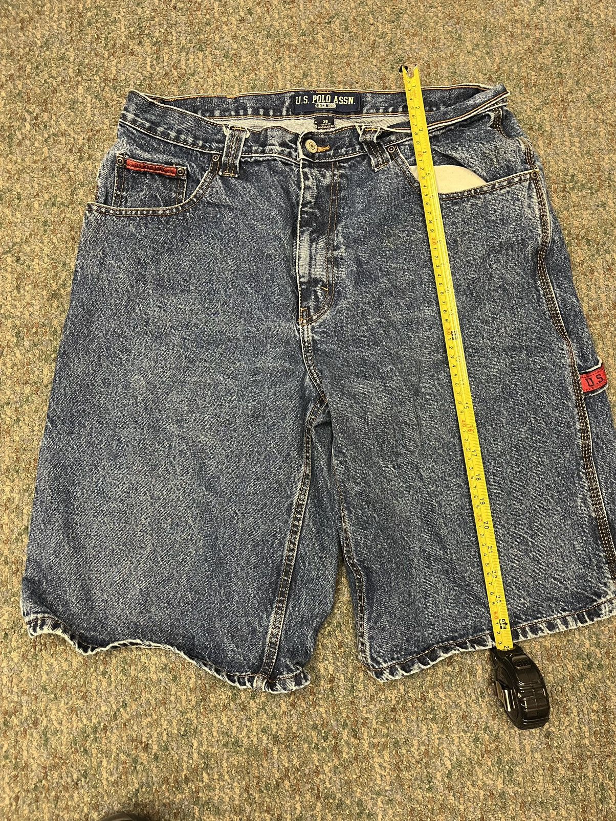 U.S. Polo Assn. Vintage polo Jean shorts Size US 36 / EU 52 - 1 Thumbnail