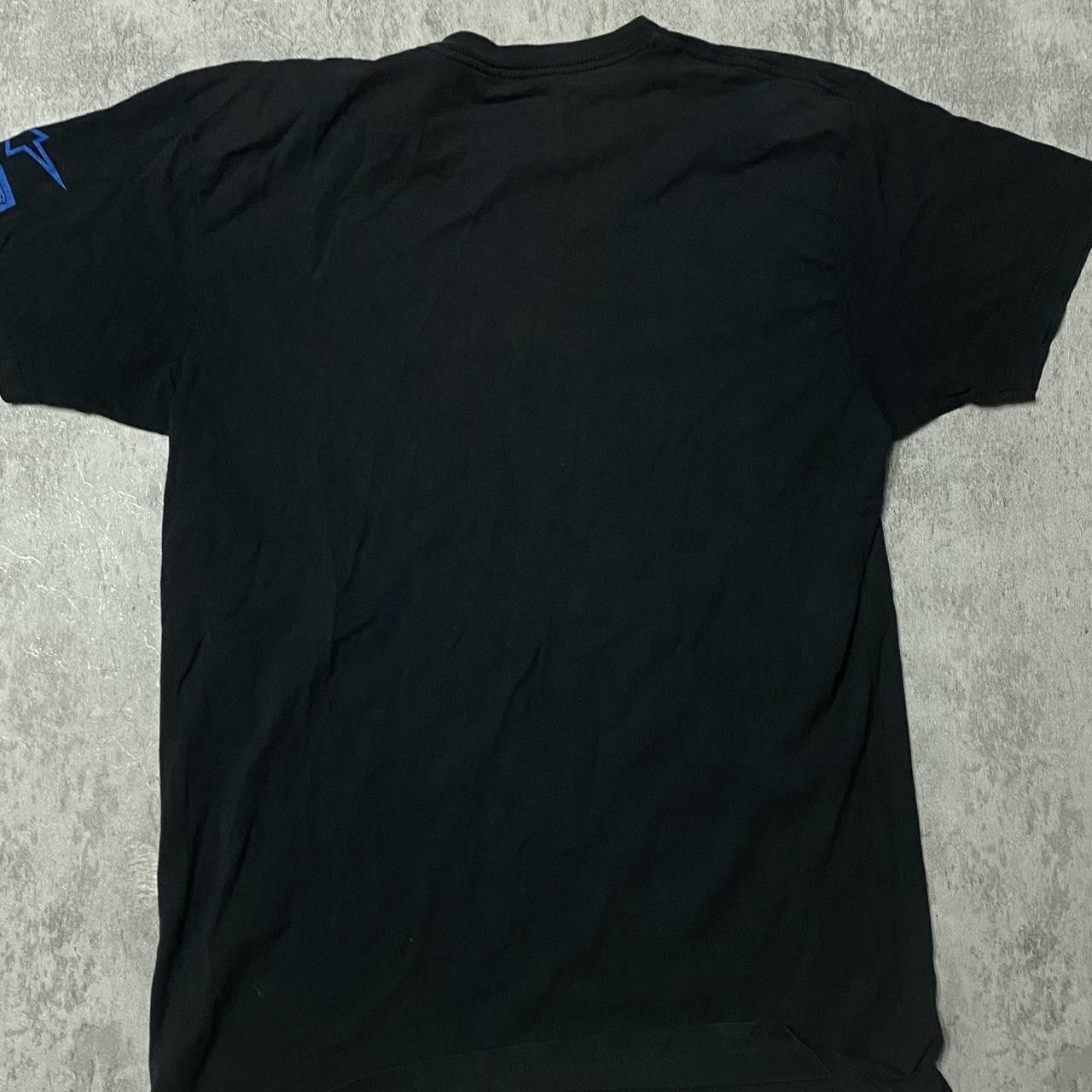 Other Black and blue graphic tee #motocross Size US L / EU 52-54 / 3 - 4 Thumbnail