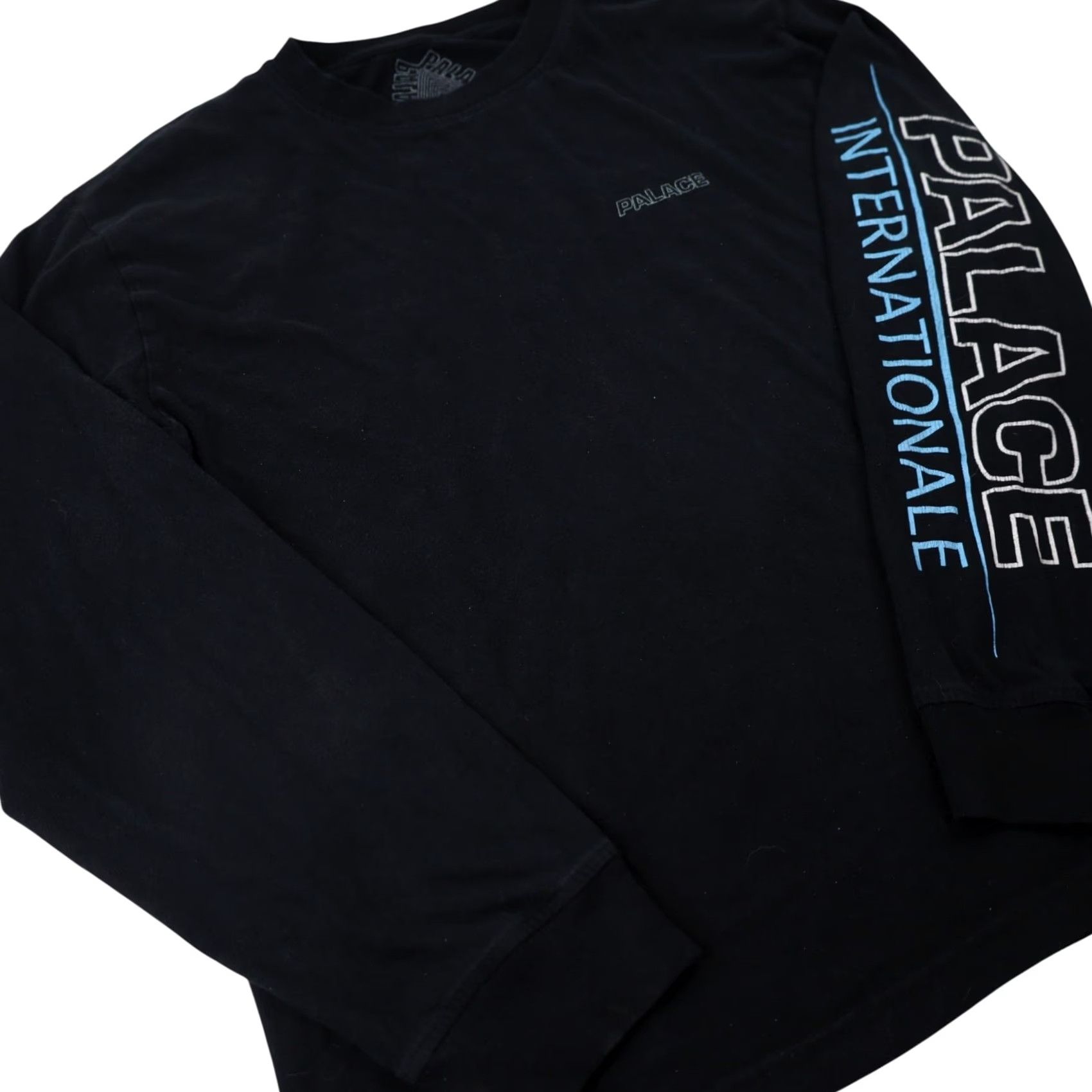 Palace Palace Skateboarding Mens Large Internationale Shirt Black Size US L / EU 52-54 / 3 - 3 Thumbnail
