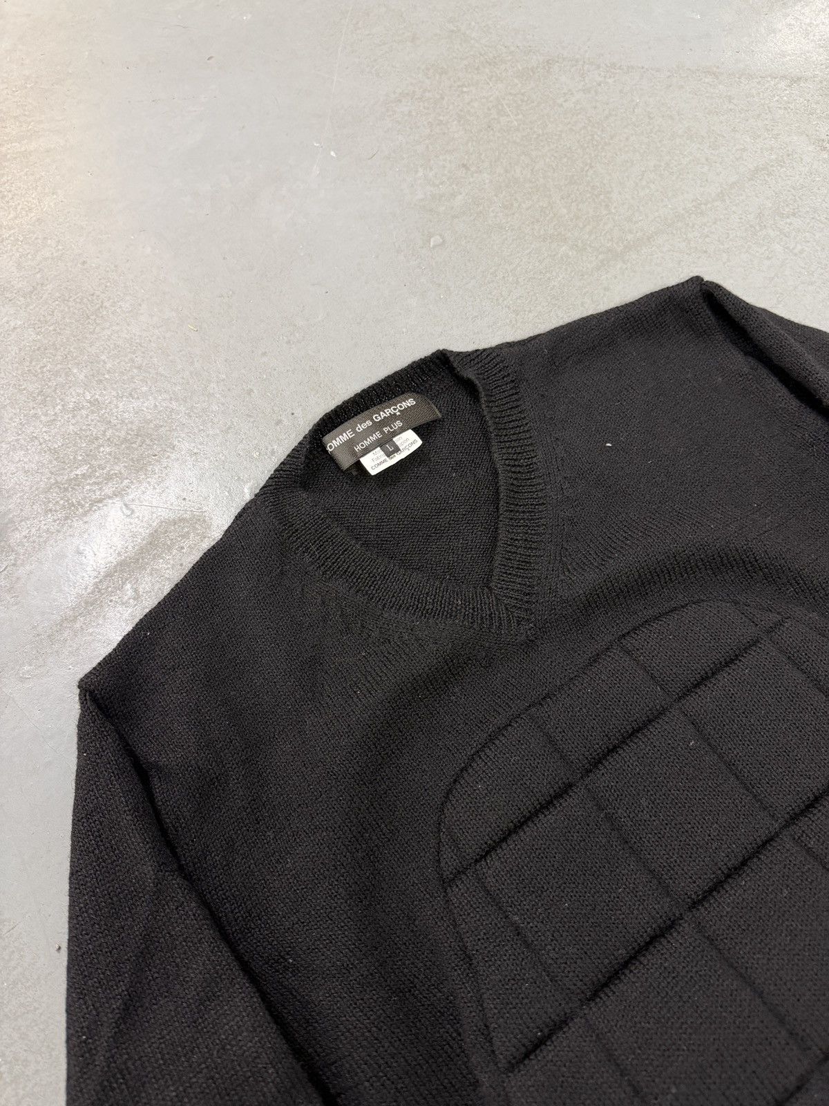 Comme des Garcons Homme Plus Comme des Garçons Homme Plus Padded Knit Armor Sweate Size US L / EU 52-54 / 3 - 3 Thumbnail