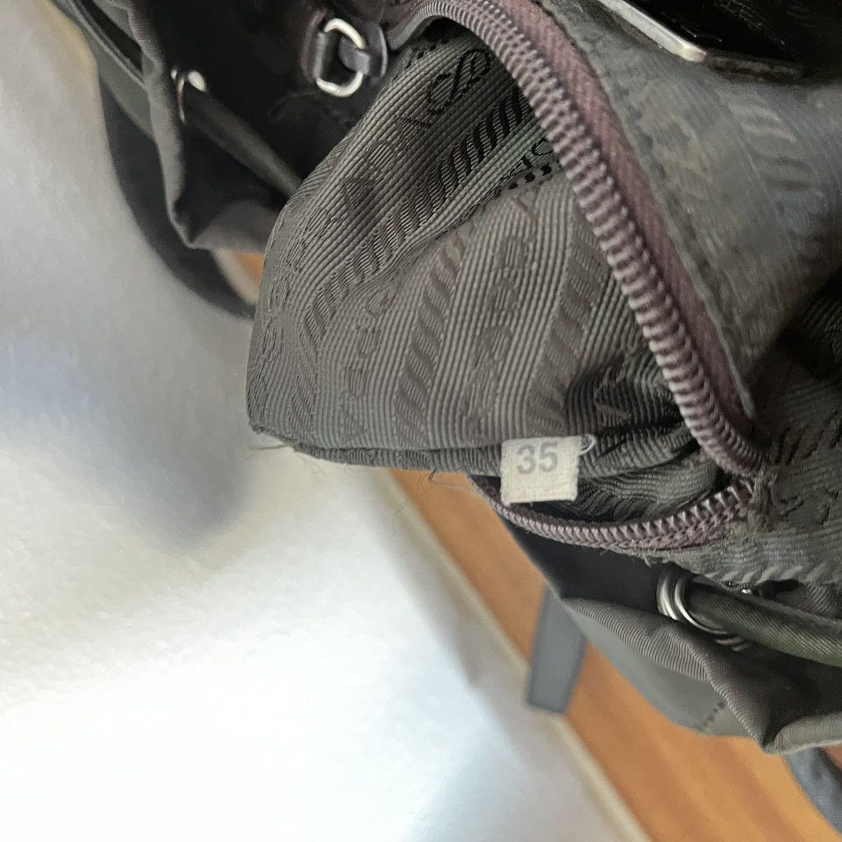 Prada Prada backpack nylon khaki vintage Size ONE SIZE - 10 Thumbnail