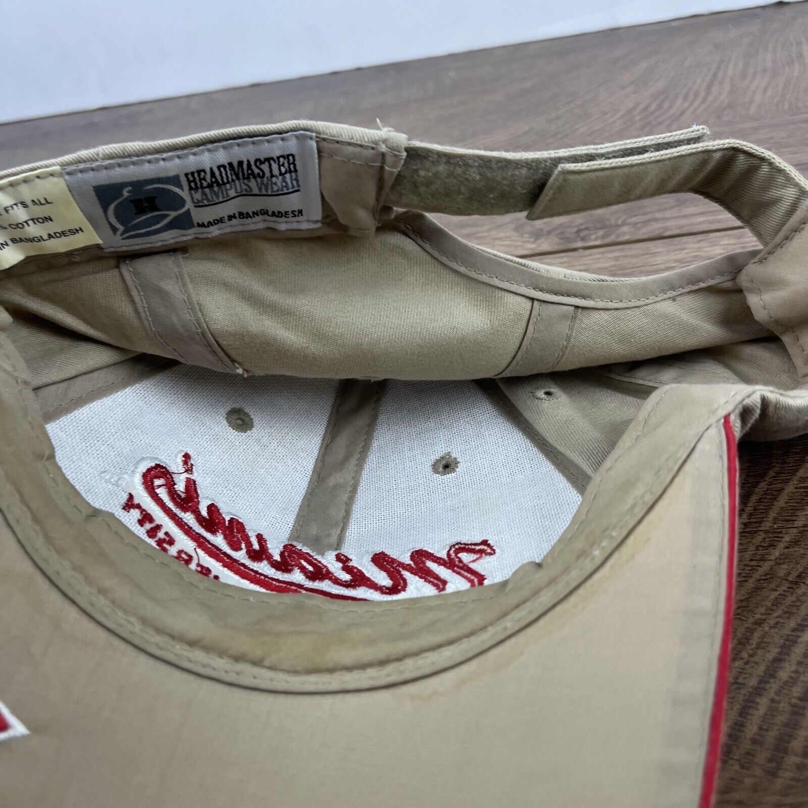 Other Miami Redhawks Hat Miami University Brown Cap Adjustable Bro Size ONE SIZE - 15 Thumbnail