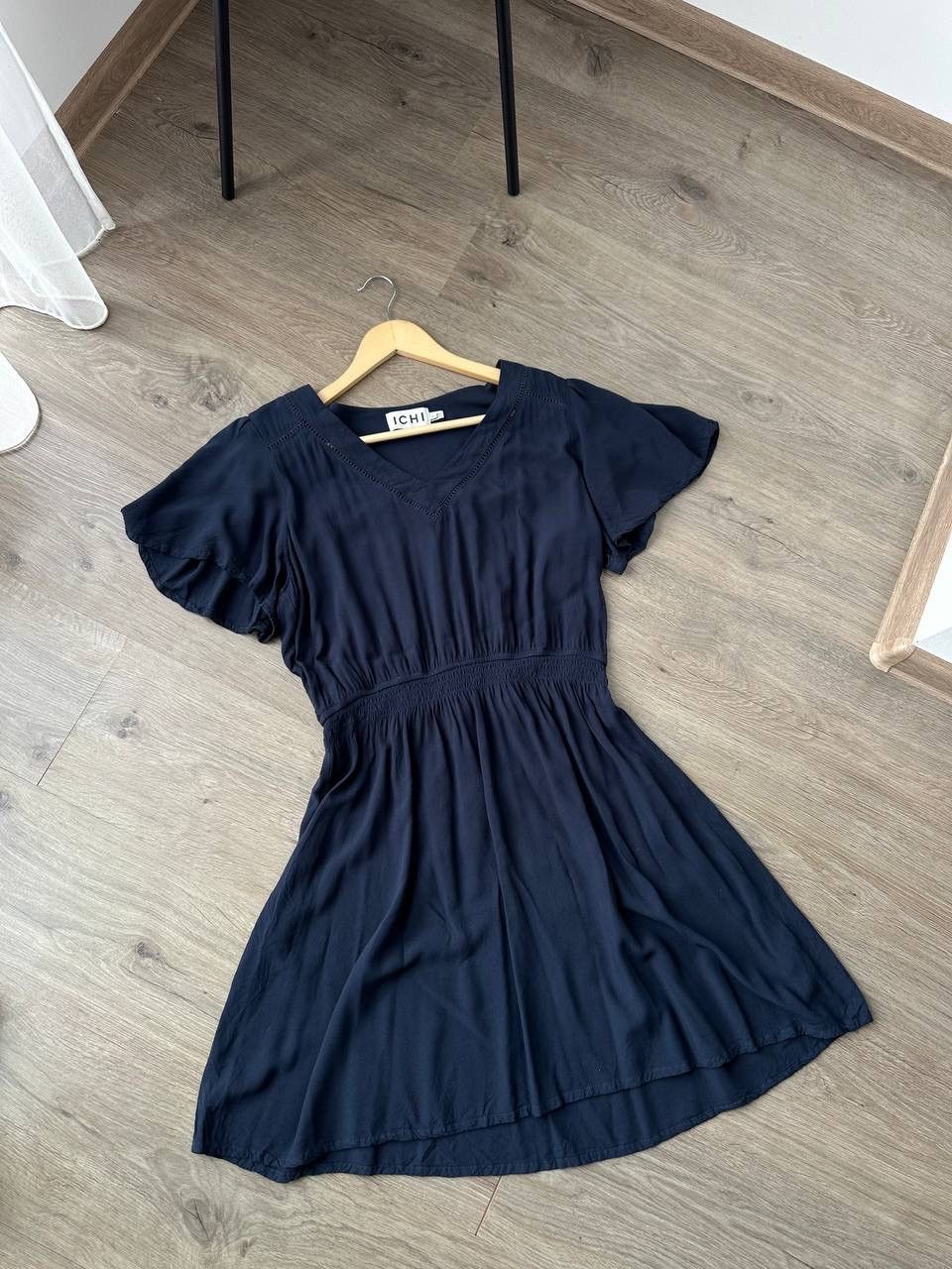 Japanese Brand × Vintage Vintage Japanese ICHI Blue Women’s Dress Size M / US 6-8 / IT 42-44 - 5 Thumbnail