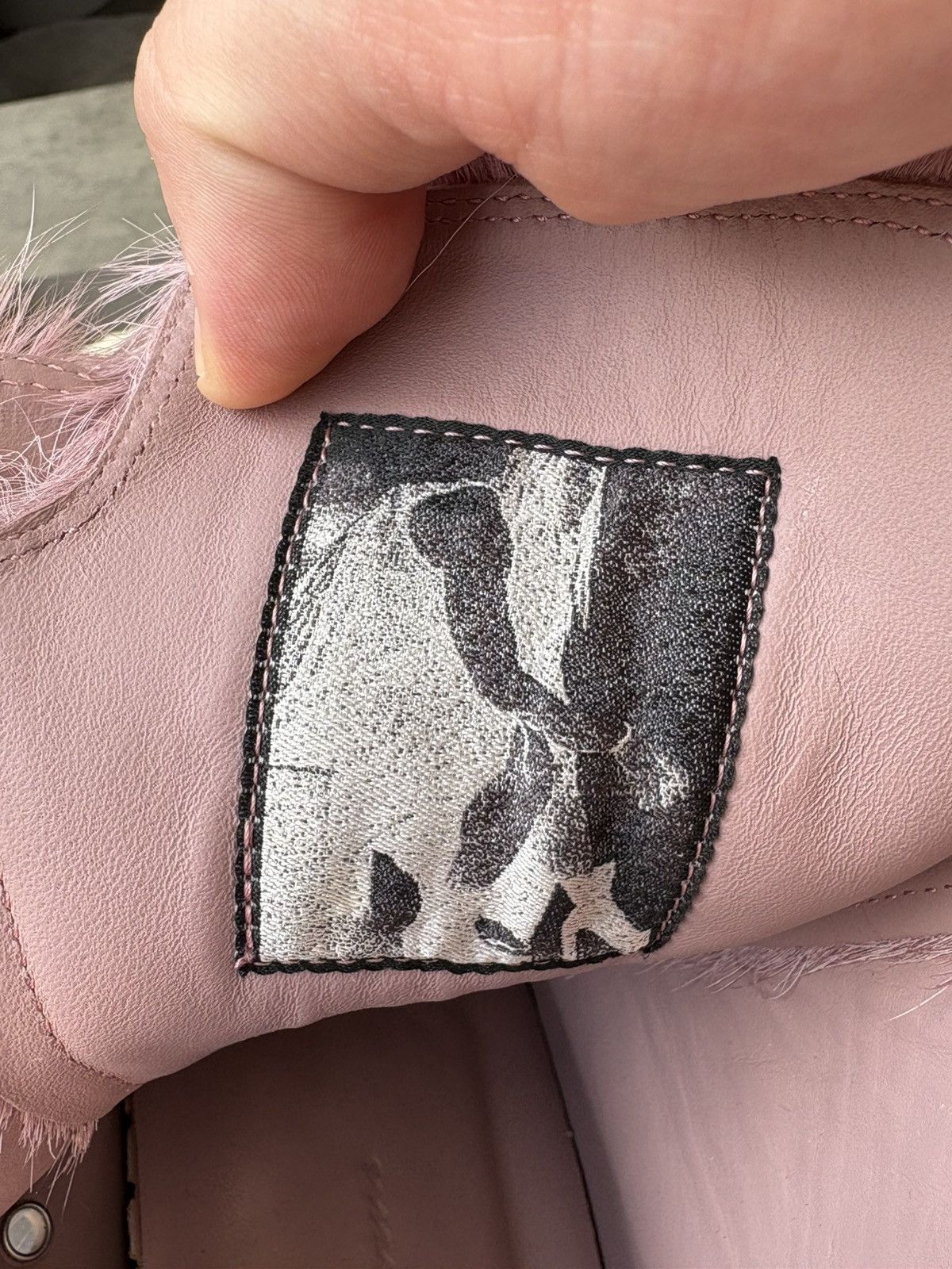 Rick Owens Rick Owen’s pink fur Ramones sneakers Size US 8 / IT 38 - 5 Thumbnail