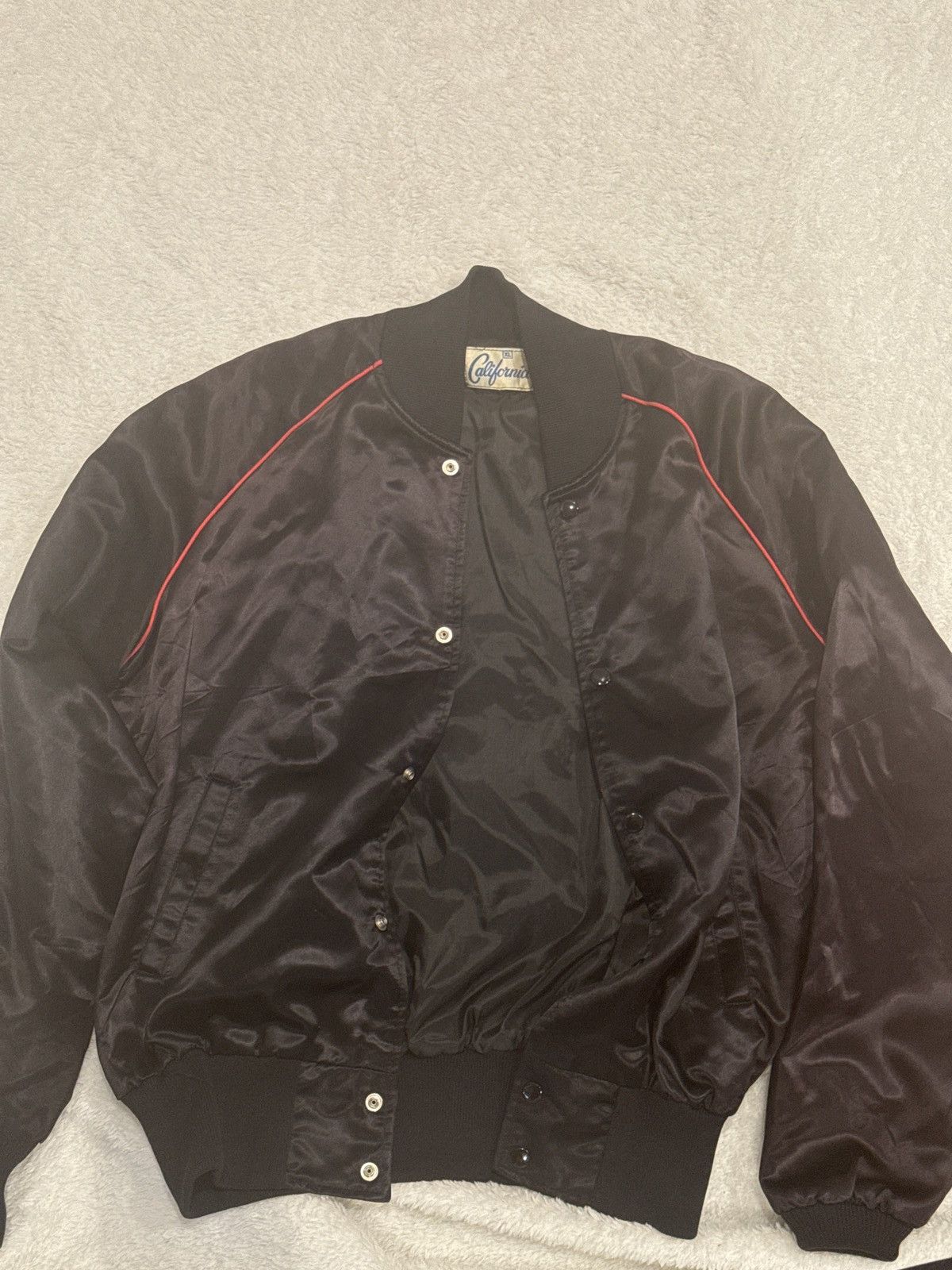 Vintage Vintage NBC satin jacket Size US XL / EU 56 / 4 - 4 Thumbnail