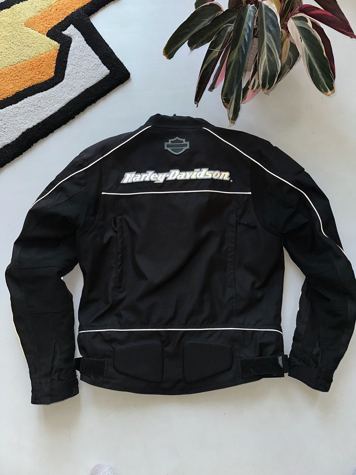 Harley Davidson × Vintage Y2K Vintage Harley Davidson Jacket Embroidery Big Logo Size US M / EU 48-50 / 2 - 22 Thumbnail