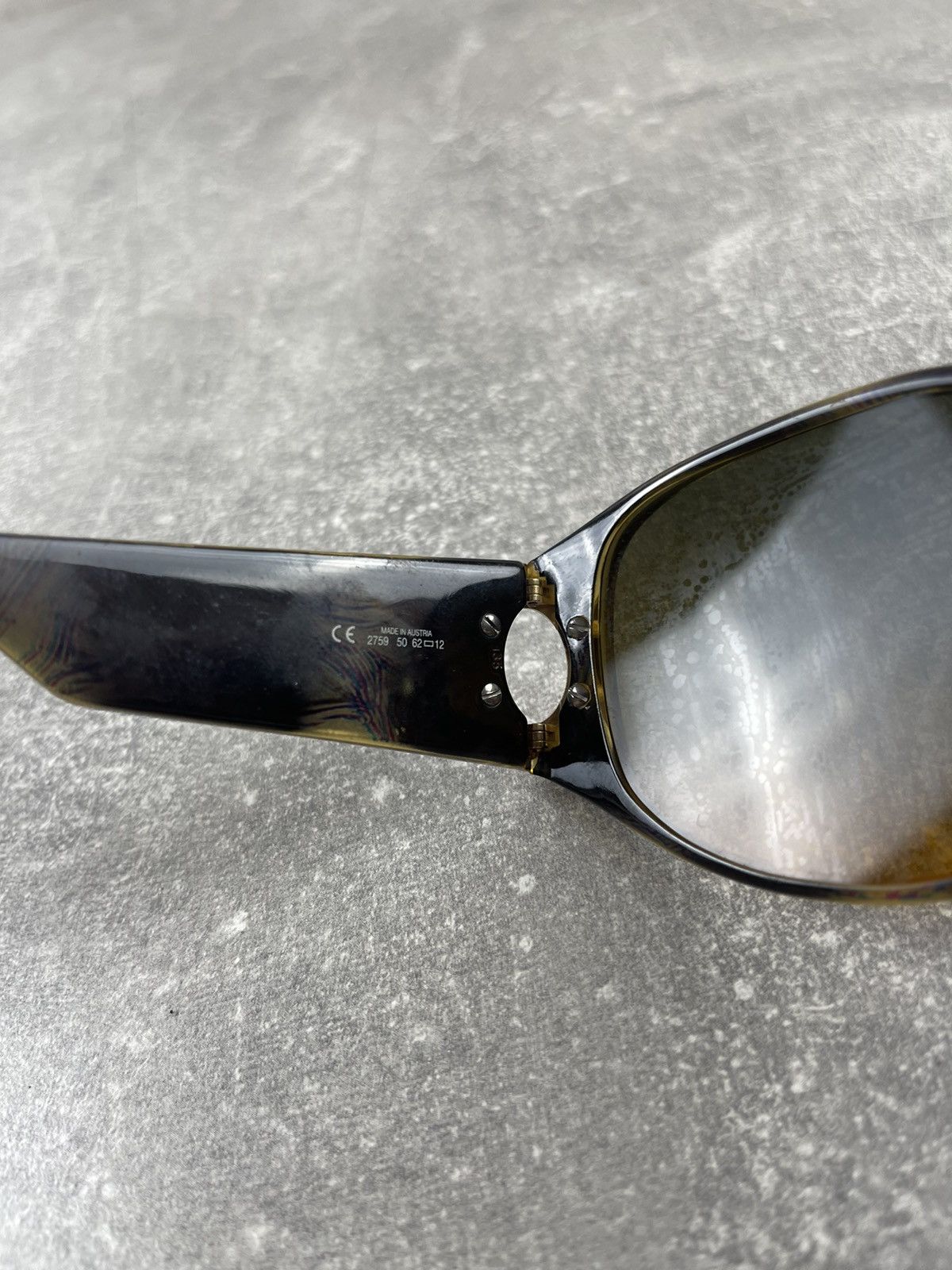 Christian Dior Monsieur × Vintage 90s Christian Dior Gradient Lens Peacock Frame Sunglasses Size ONE SIZE - 8 Thumbnail