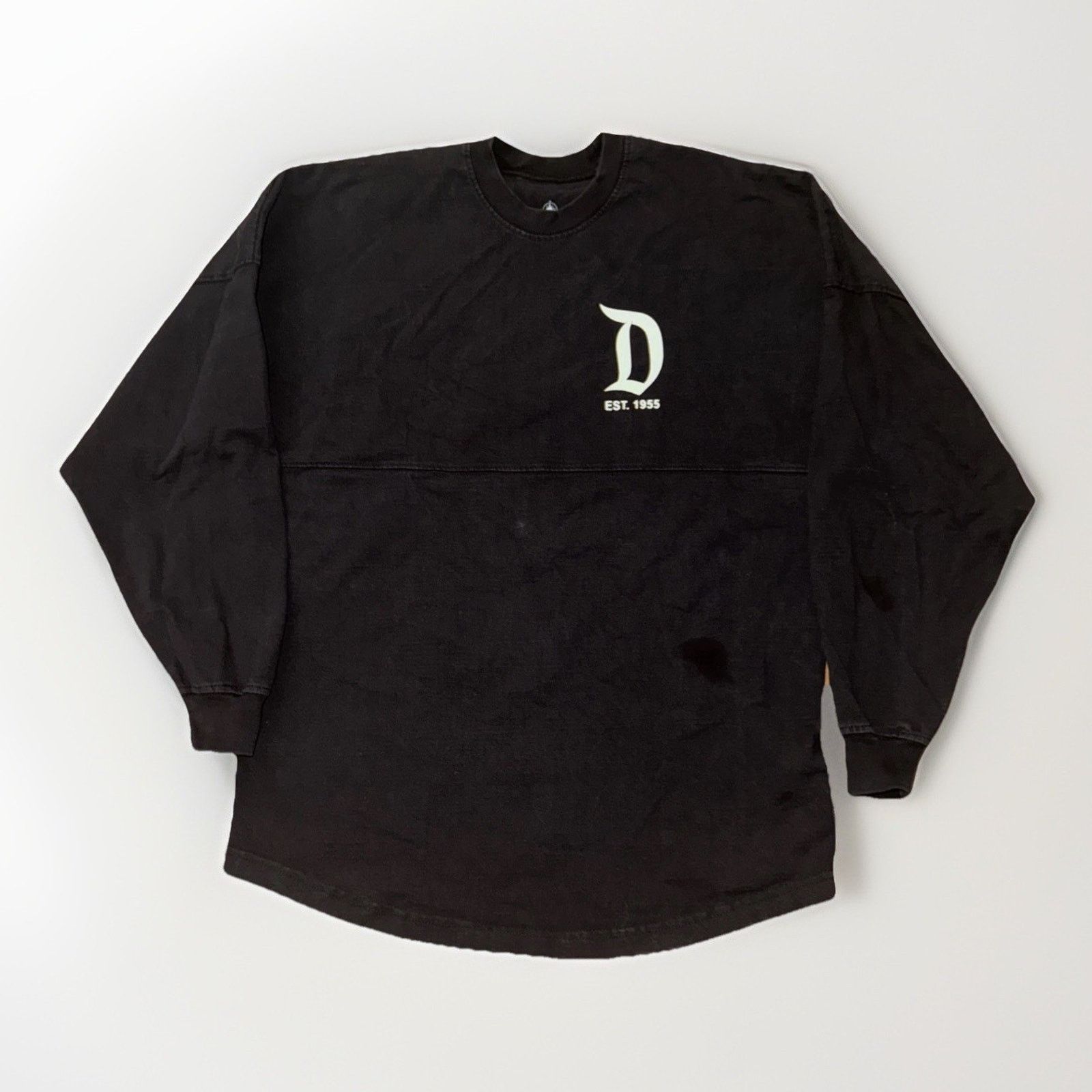 Disney Disneyland Resort Spirit Jersey Black Long Sleeve Oversized Size US S / EU 44-46 / 1 - 6 Thumbnail