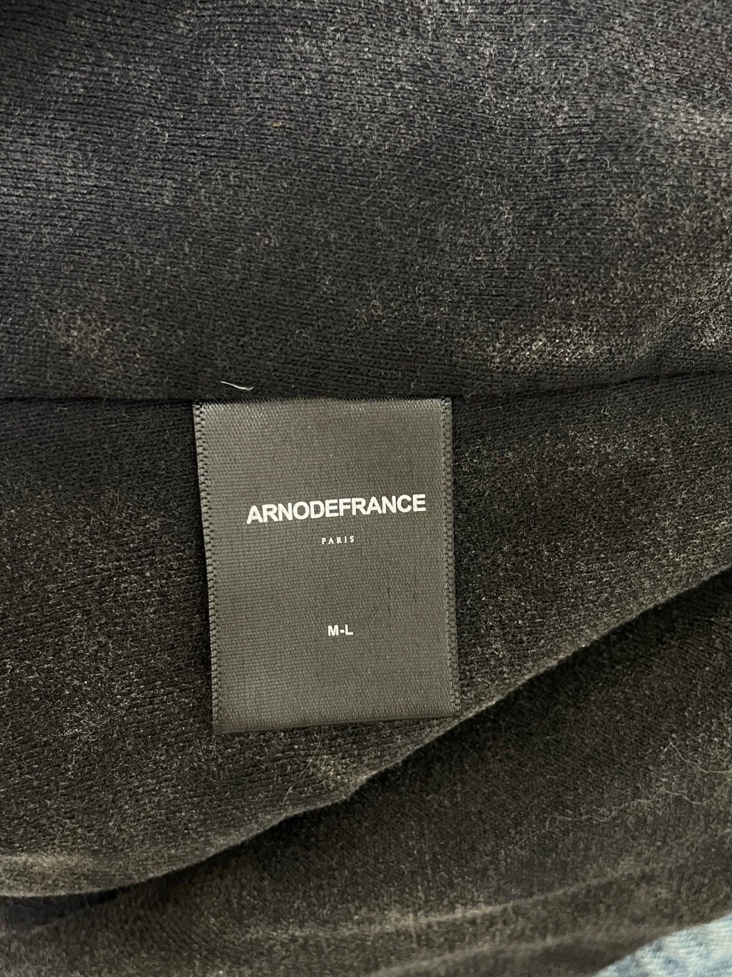 Arno De France Arnode France Washed Denim Two-Tone Jacket M Size US M / EU 48-50 / 2 - 4 Thumbnail