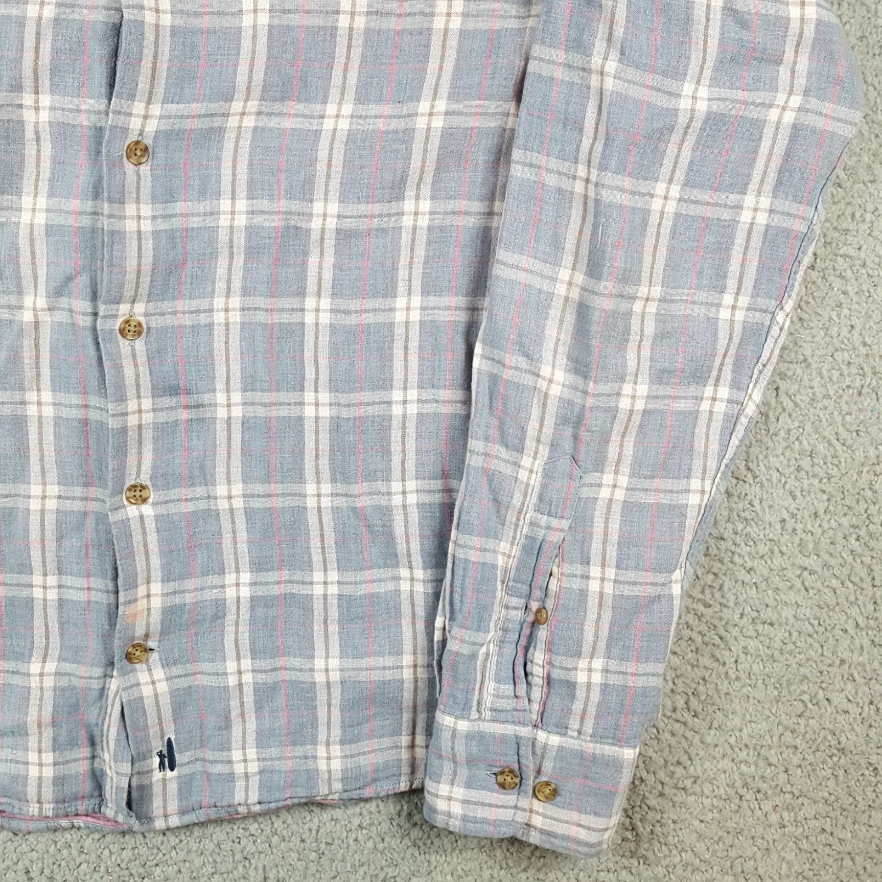 johnnie-O VINTAGE Johnnie-O Plaid Shirt Men Large Casual Flannel Cotton 90s Outdoor Workwear Size US L / EU 52-54 / 3 - 3 Thumbnail