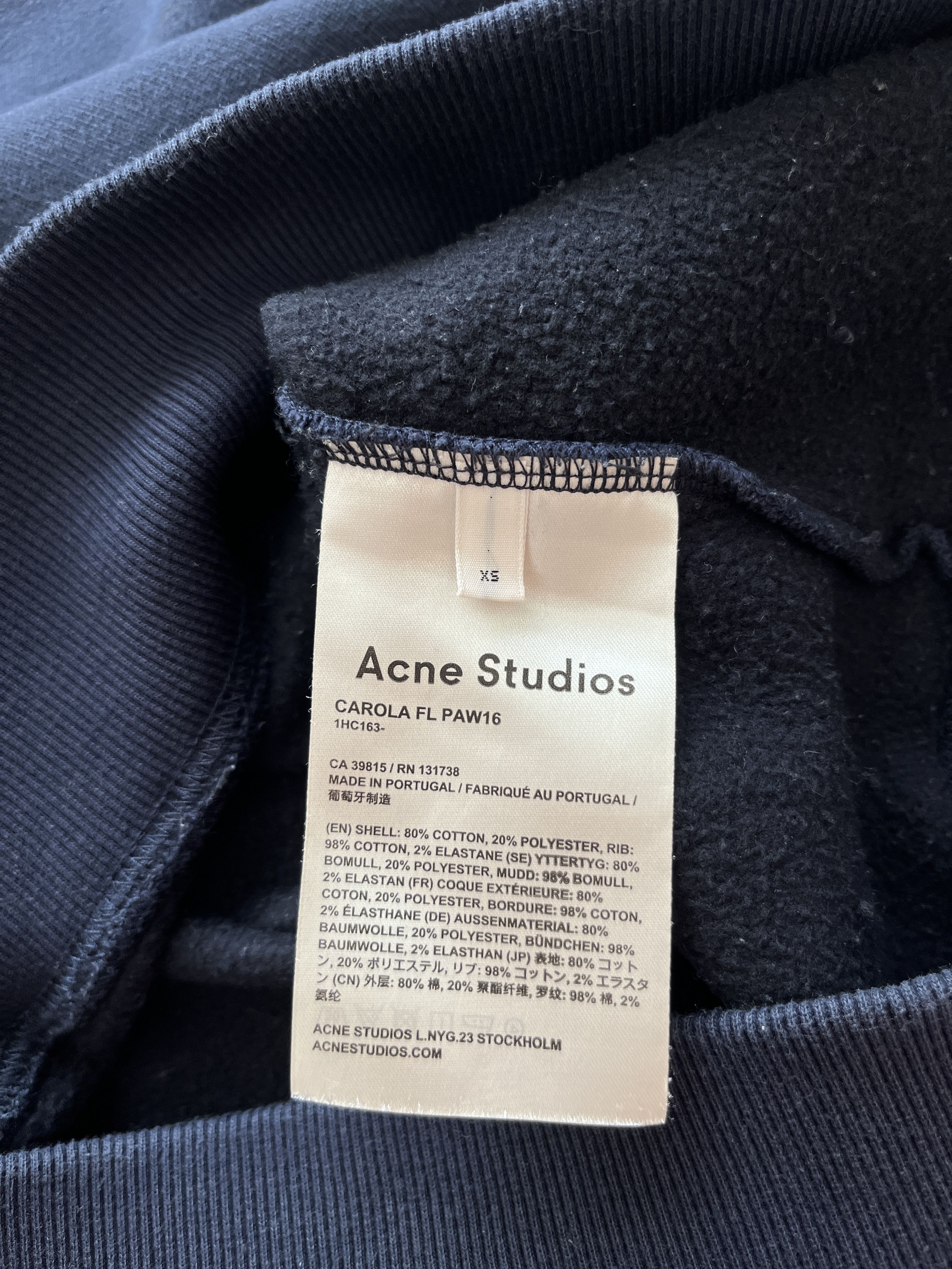 Acne Studios ⚡️QUICK SALE⚡️Acne Studios Oversized Crewneck Sweatshirt Size US XS / EU 42 / 0 - 4 Thumbnail