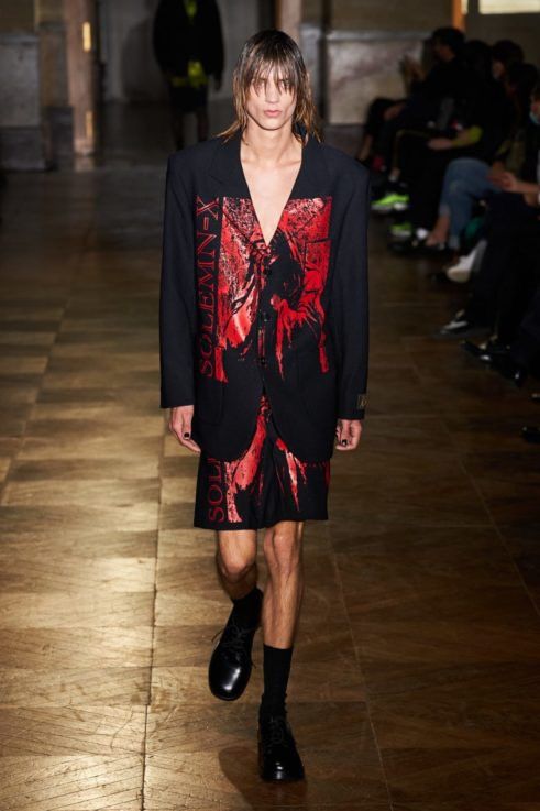Raf Simons Raf Simons SS22 Solemn-X Men’s Skirt Short Size US 32 / EU 48 - 3 Thumbnail