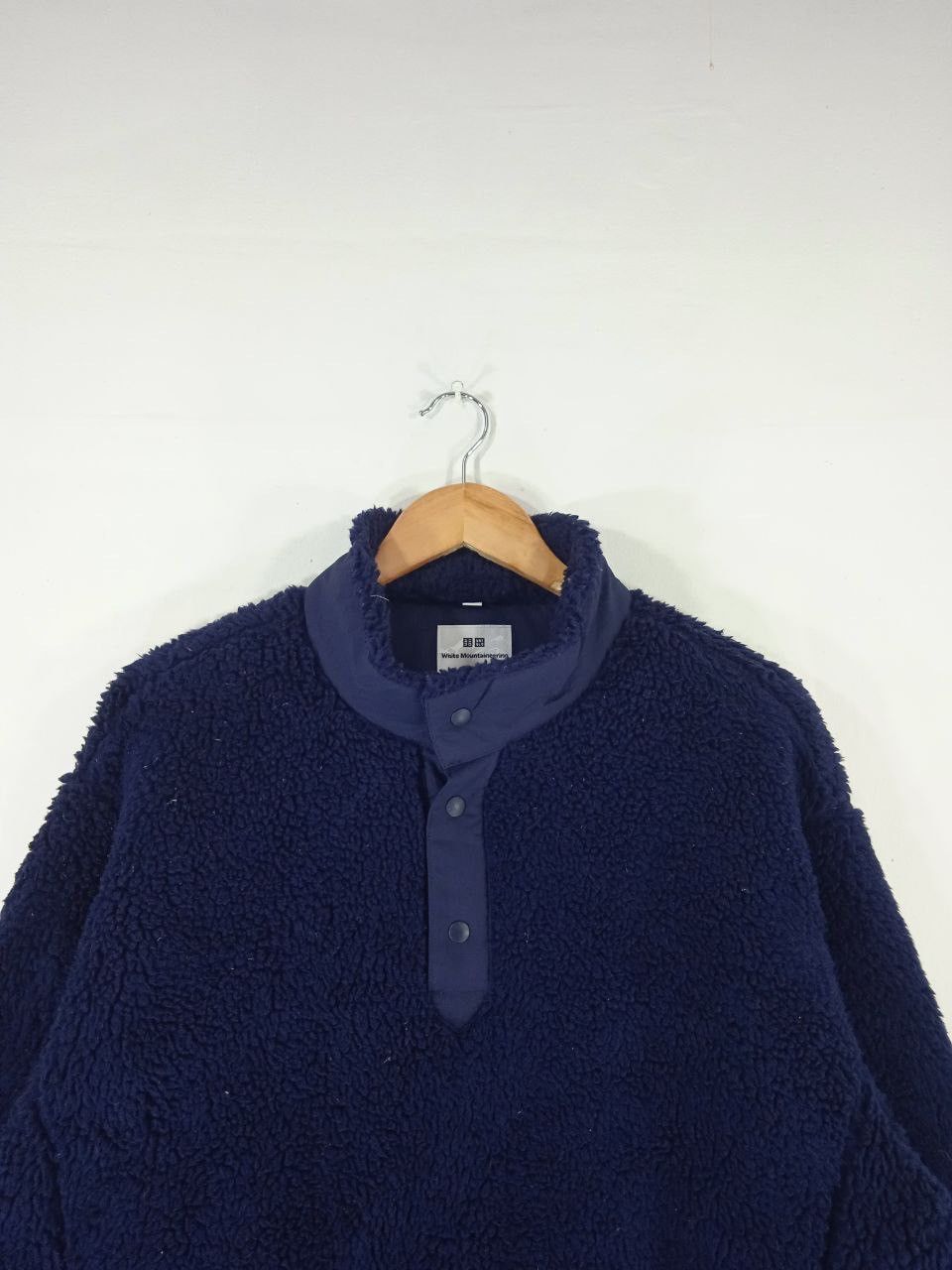 Japanese Brand × Uniqlo × White Mountaineering Uniqlo X White Mountaineering Deep Pile Fleece Rare Design Size US XL / EU 56 / 4 - 5 Thumbnail