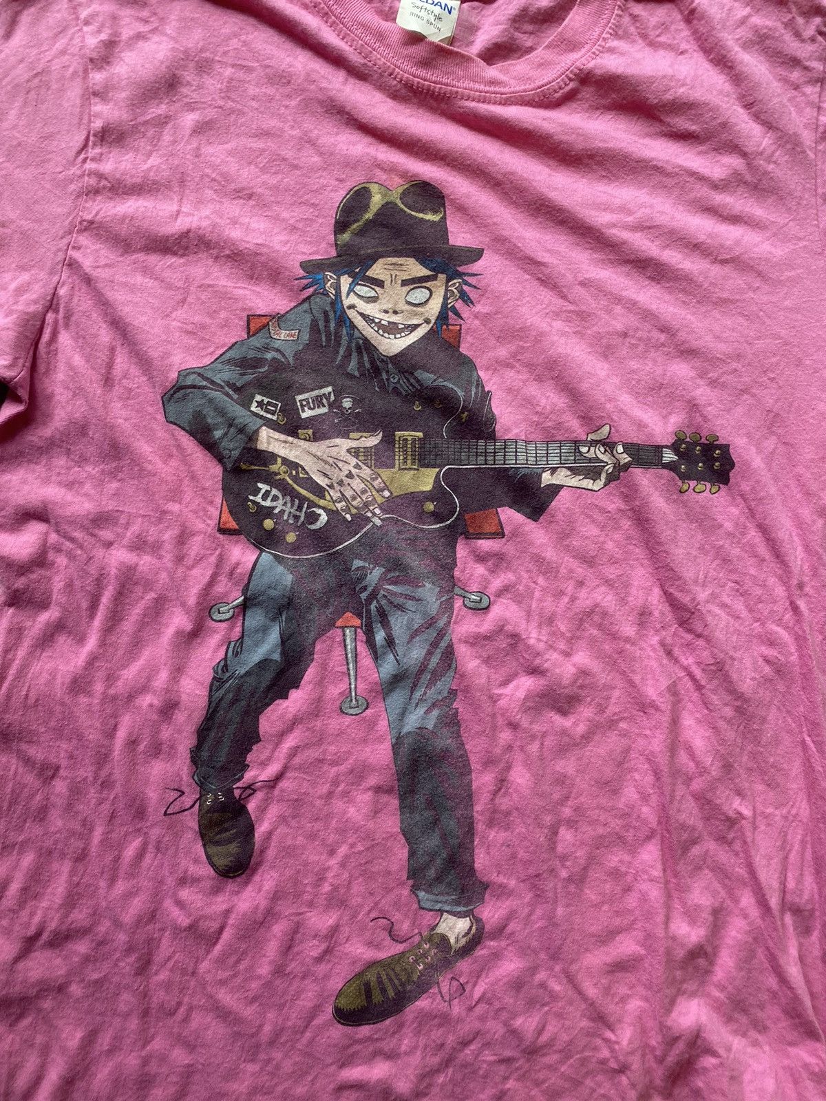 Band Tees × Vintage Vintage 2000s Gorillaz T shirts Size US M / EU 48-50 / 2 - 4 Thumbnail