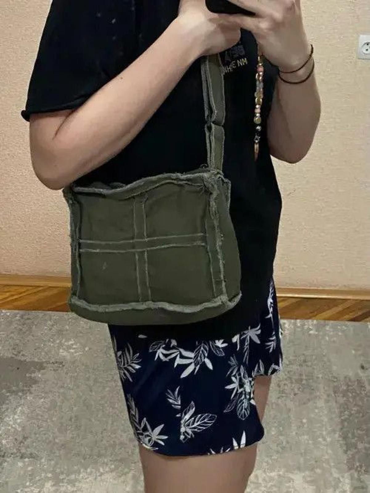 Other Canvas Khaki Mini Shoulder Bag Size ONE SIZE - 3 Thumbnail