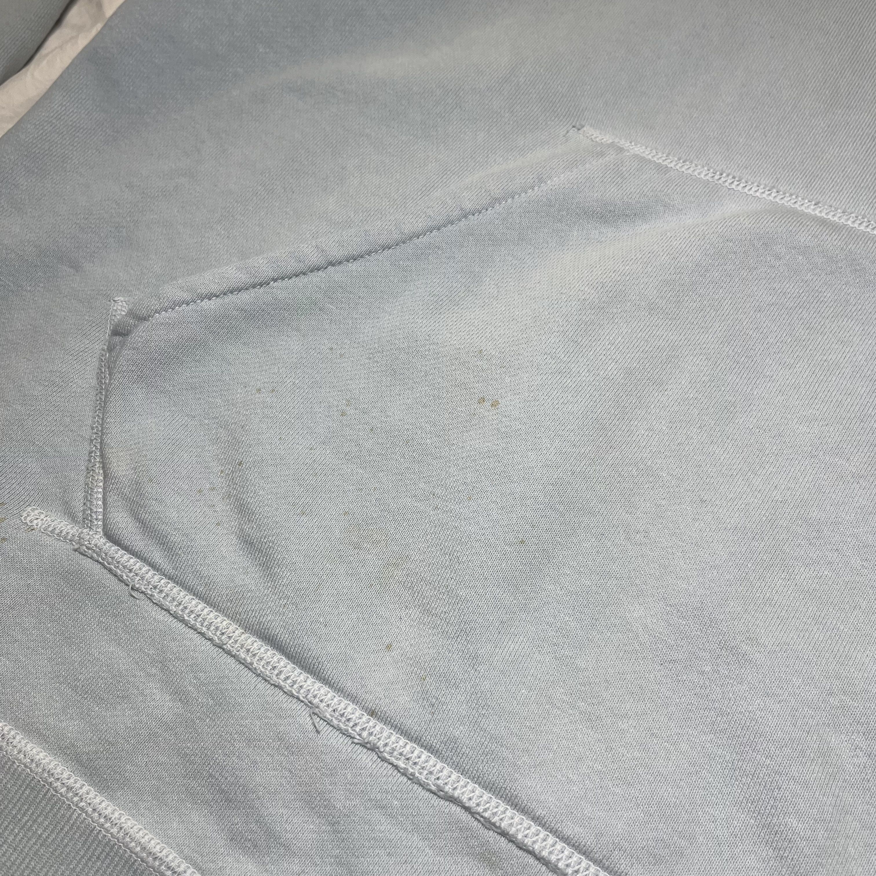 Saint Michael Saint Mxxxxxx "Saint" Hoodie Baby Blue Distressed FW22 Size US L / EU 52-54 / 3 - 7 Thumbnail