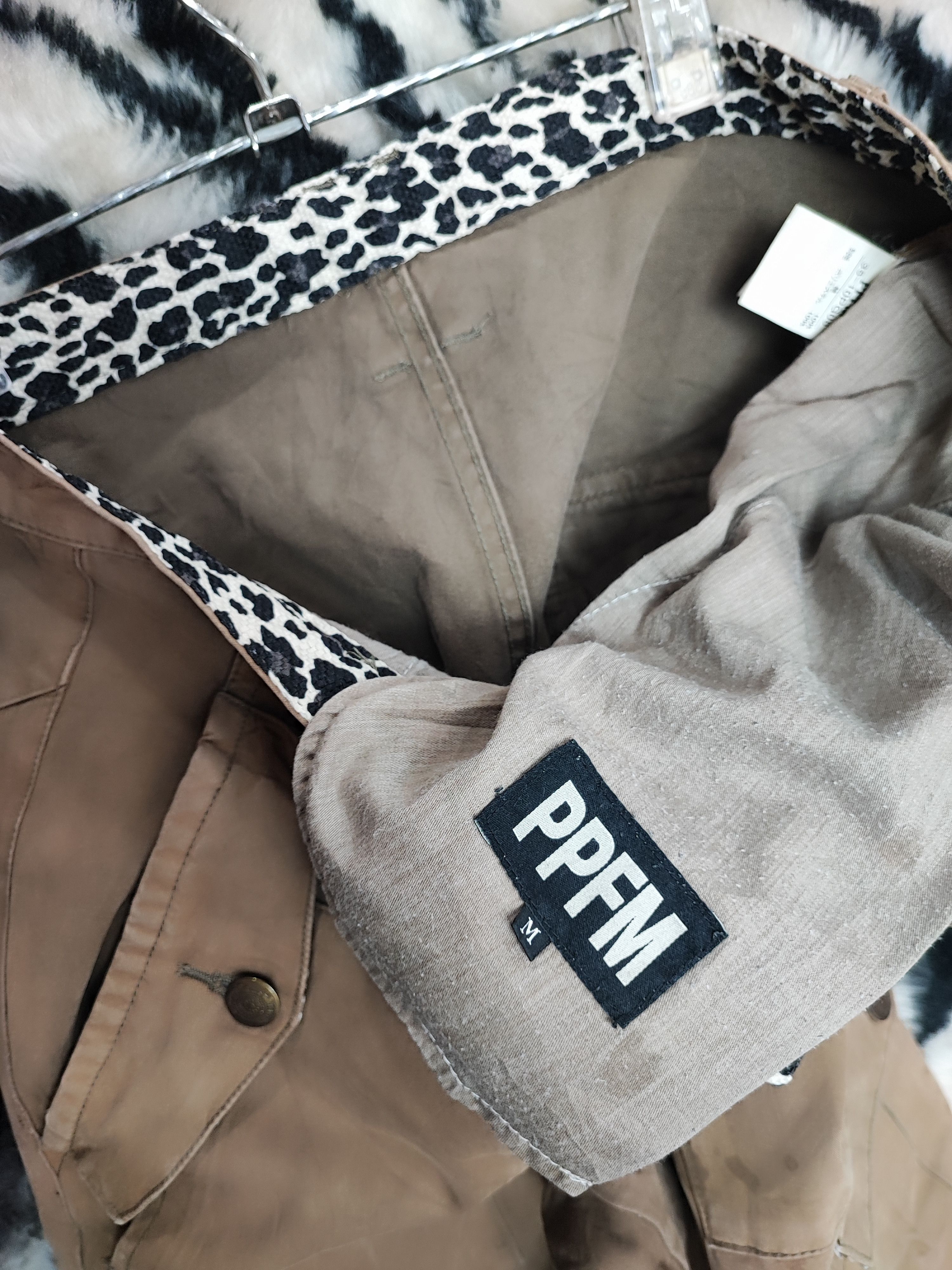 Le Grande Bleu (L.G.B.) PPFM Bondage Distressed Brown Cargo Pants Size US 32 / EU 48 - 16 Thumbnail