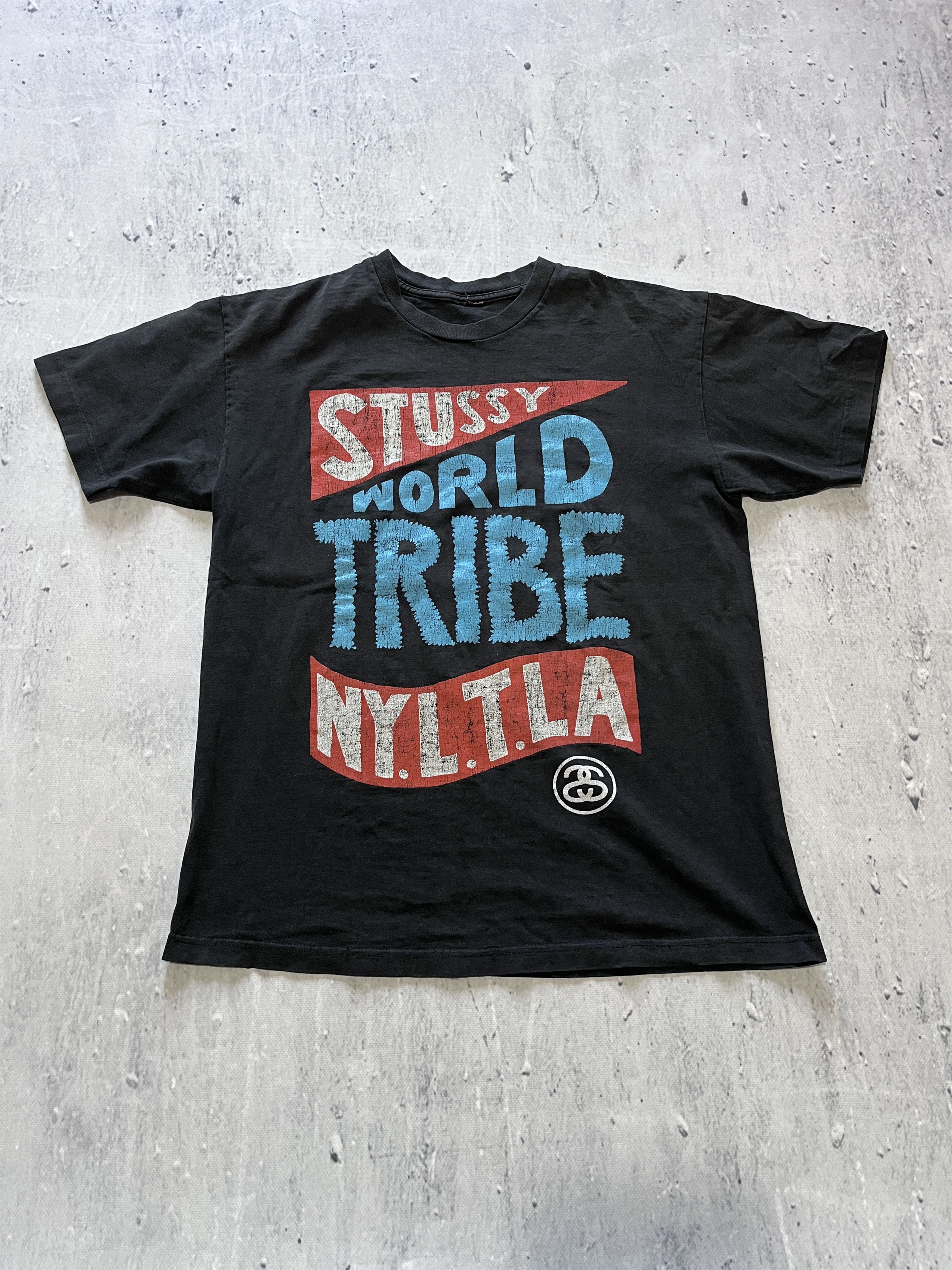 Stussy WORLD STUSSY TRIBE Tシャツ M Nike x Stussy The Wide World Tribe T-Shirt White Men's