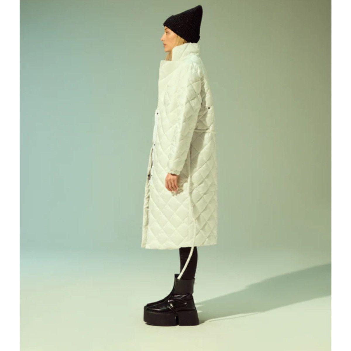 Other LUXTON LUXURY QUILTED CURVE COAT Size M / US 6-8 / IT 42-44 - 2 Thumbnail