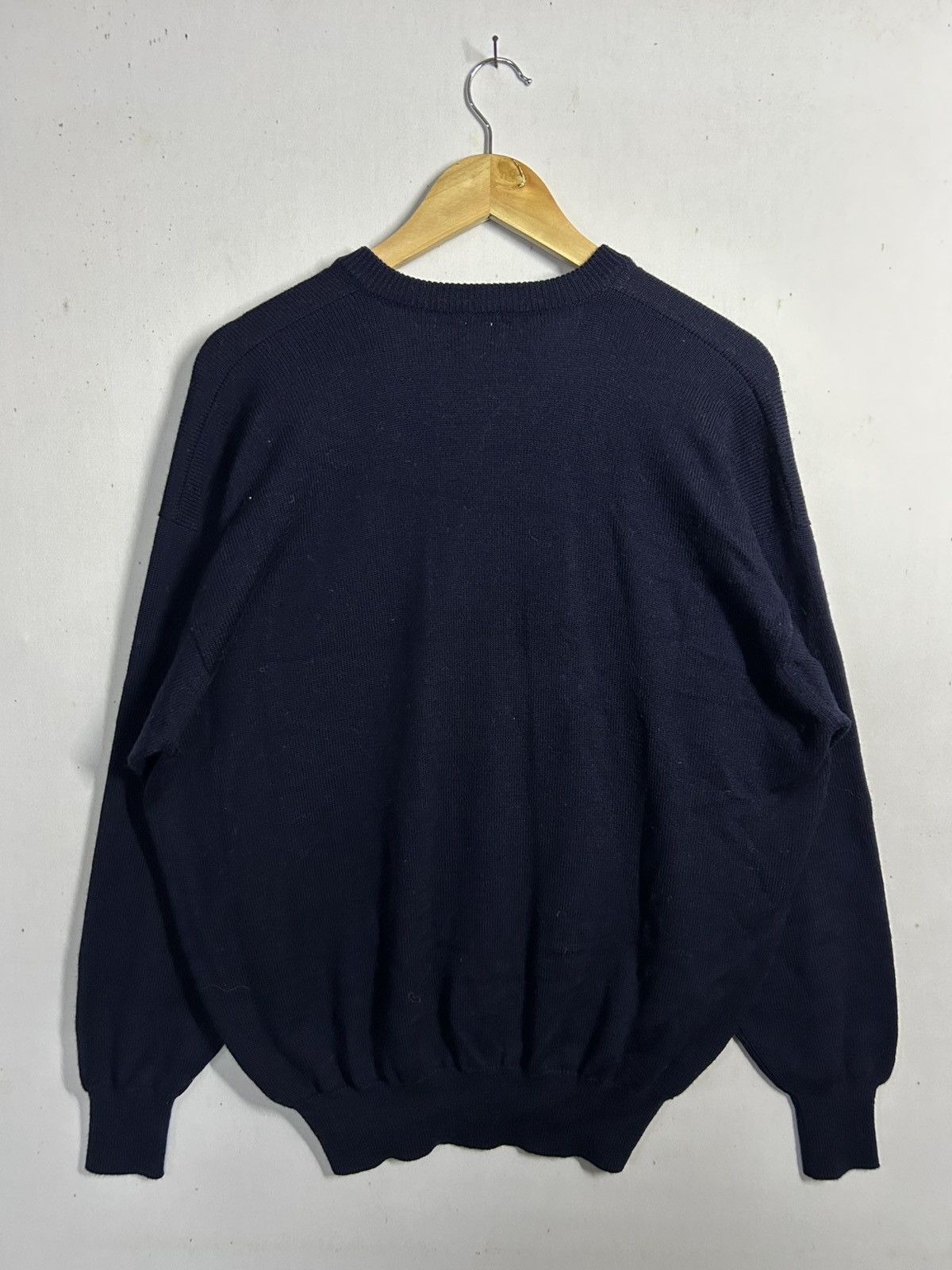 Burberry × Vintage Vintage Burberrys merino wool knitwear Size US L / EU 52-54 / 3 - 4 Thumbnail