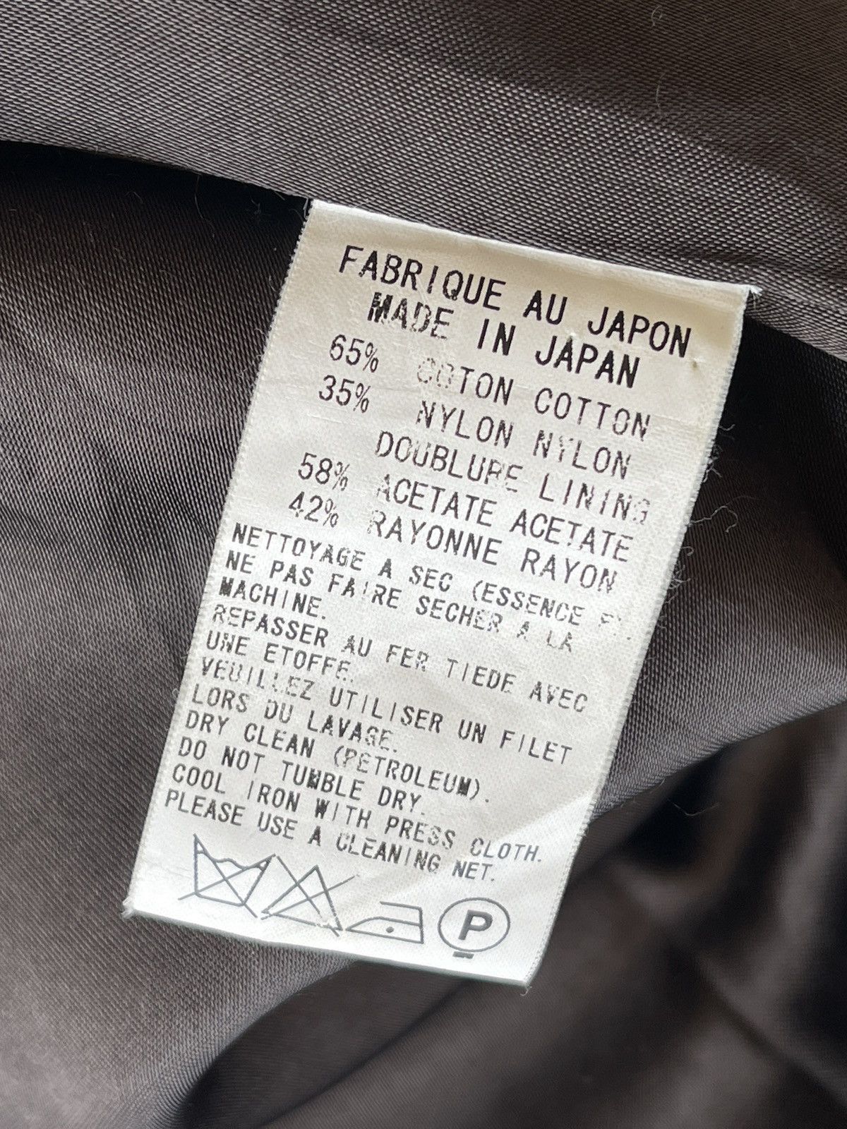 Yohji Yamamoto 1995 S/S Yohji Yamamoto Avantgarde Trench Coat Size US M / EU 48-50 / 2 - 18 Thumbnail
