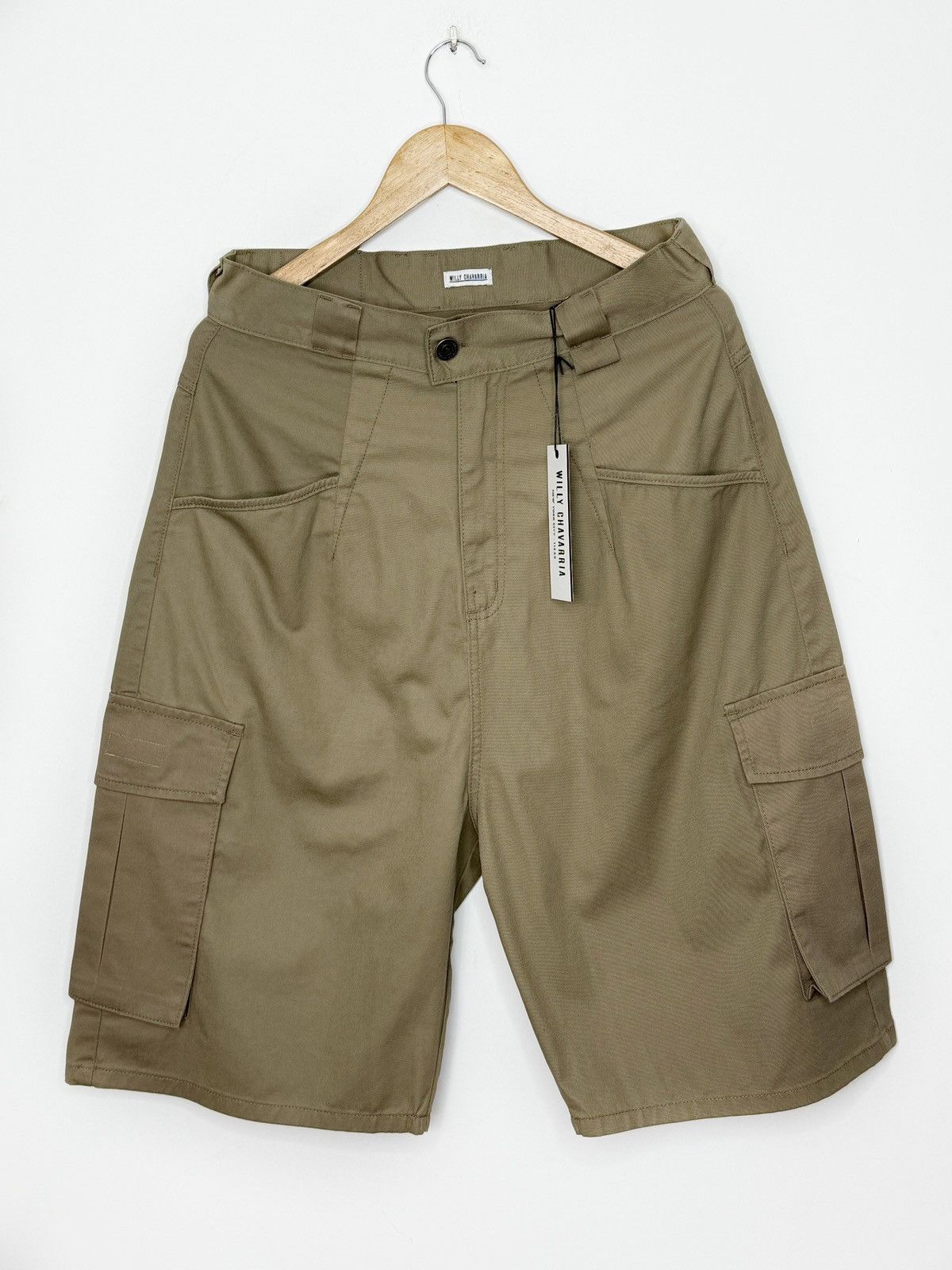 Japanese Brand WILLY CHAVARRIA CARGO SHORTS Size US 34 / EU 50 - 11 Thumbnail