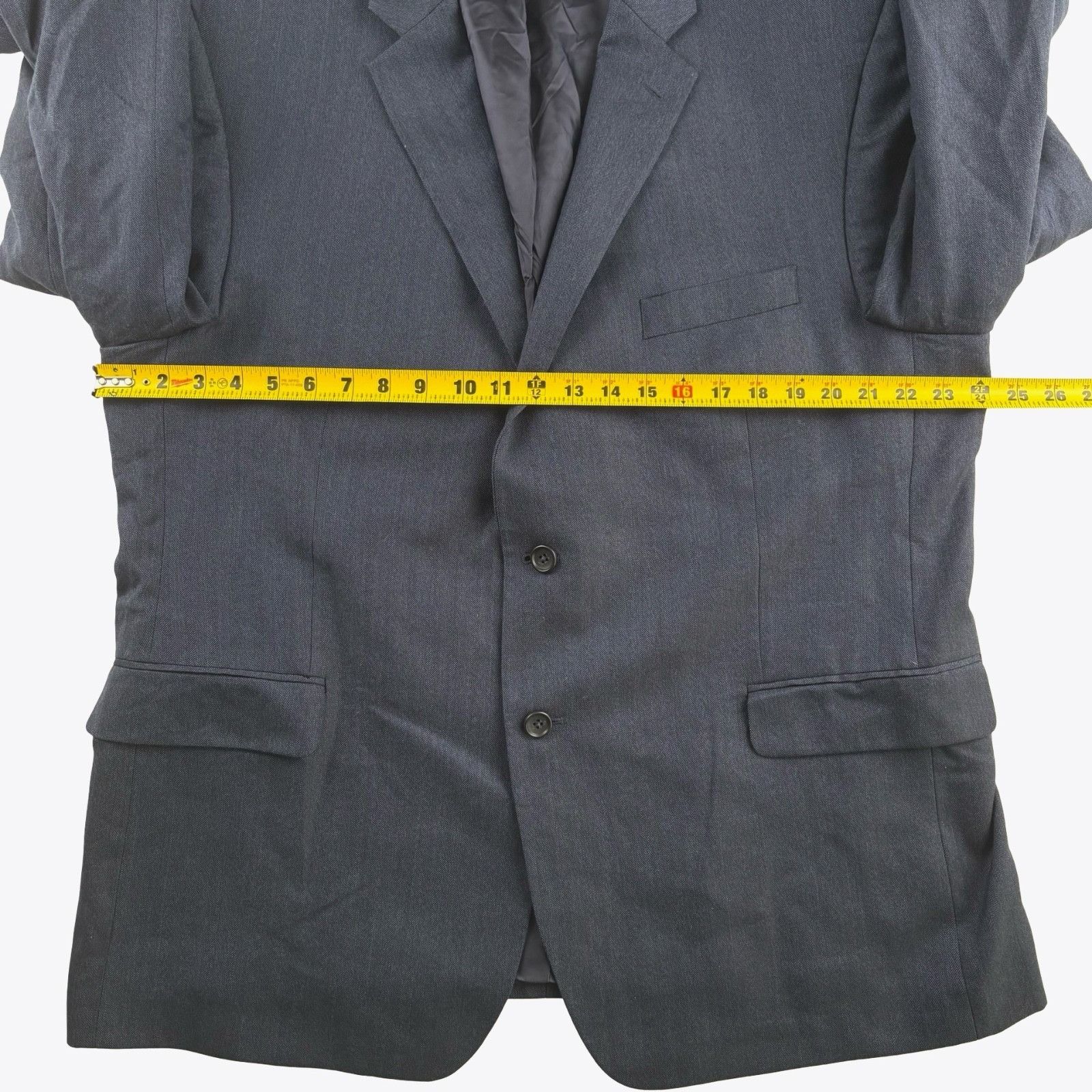 Jos. A. Bank Jos. A. Bank Reserve Men’s Wool/Silk Blend Herringbone Blaze Size 48R - 10 Thumbnail