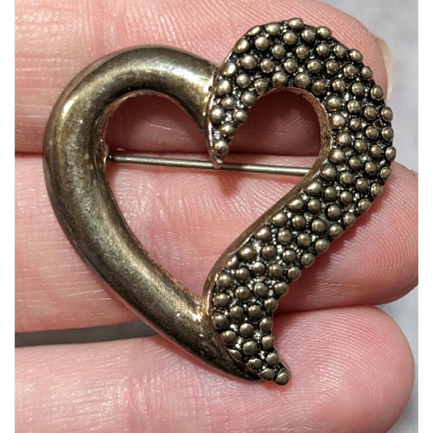 Other Vintage Premier Designs Silver Tone Open Heart Brooch Size ONE SIZE - 6 Thumbnail