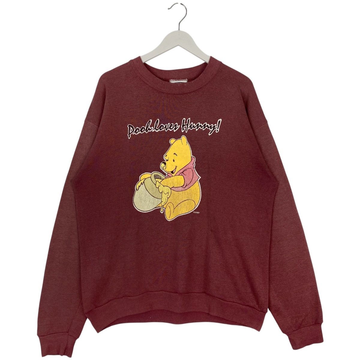 Disney × Lee Vintage Lee Pooh Printed Crewneck Sweatshirt Pink Size L Size L / US 10 / IT 46 - 1 Thumbnail