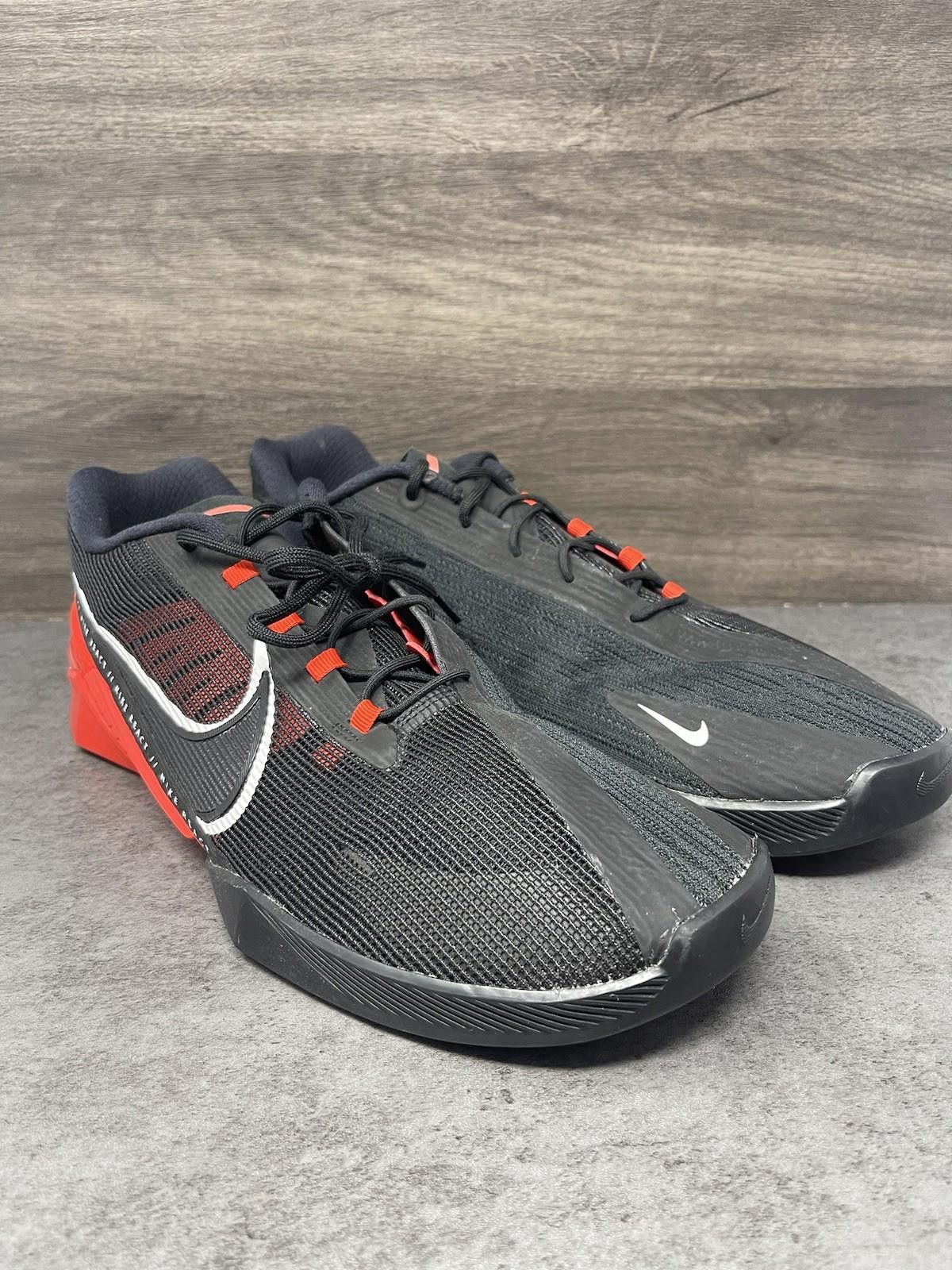 Nike Nike React Metcon Turbo Shoes Mens Size 15 Black Red Size US 15 / EU 48 - 4 Thumbnail