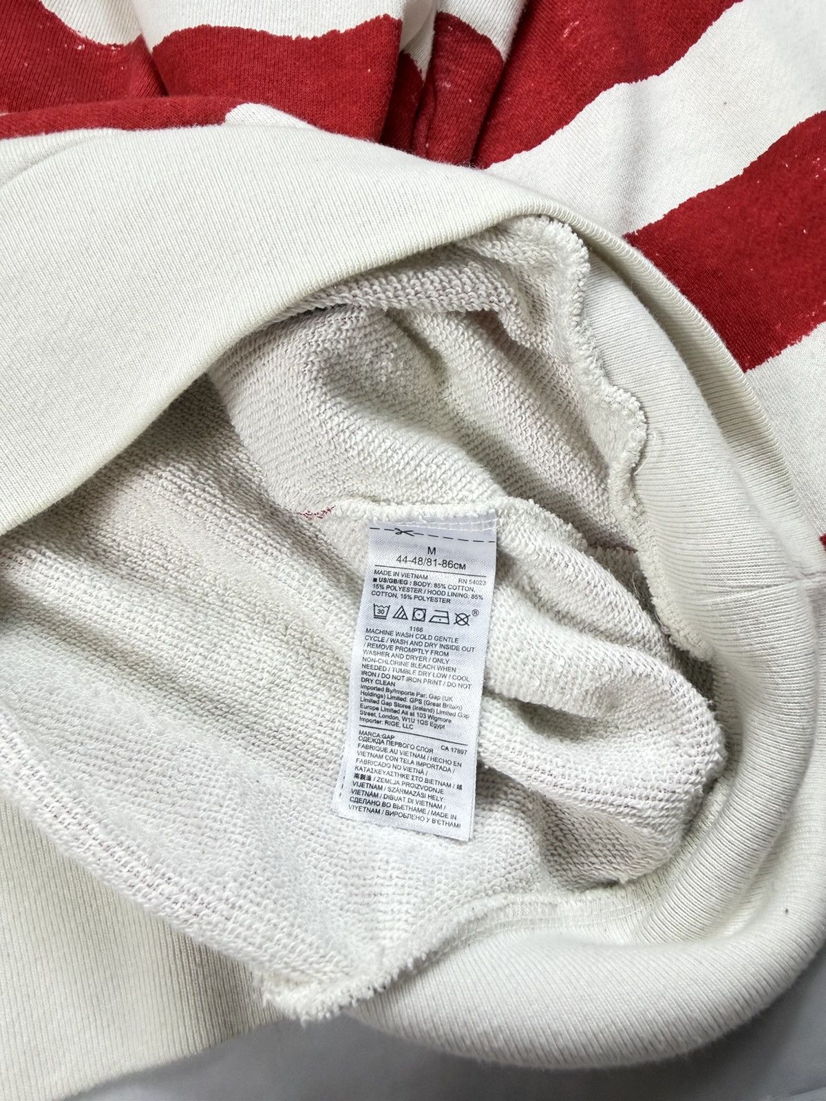 Balmain × H&M Balmain x h&m american flag hoodie vintage y2k streetwear Size US M / EU 48-50 / 2 - 6 Thumbnail