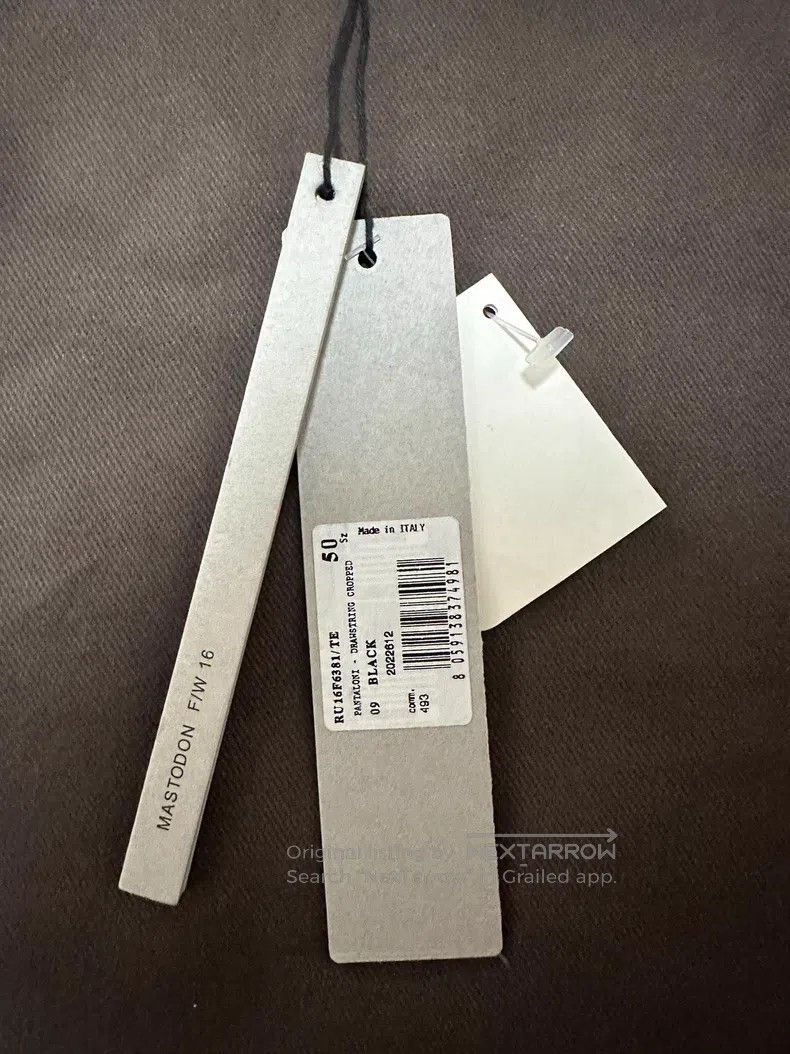 Rick Owens Rick Owens Cropped Pants Size US 40 / EU 56 - 4 Thumbnail