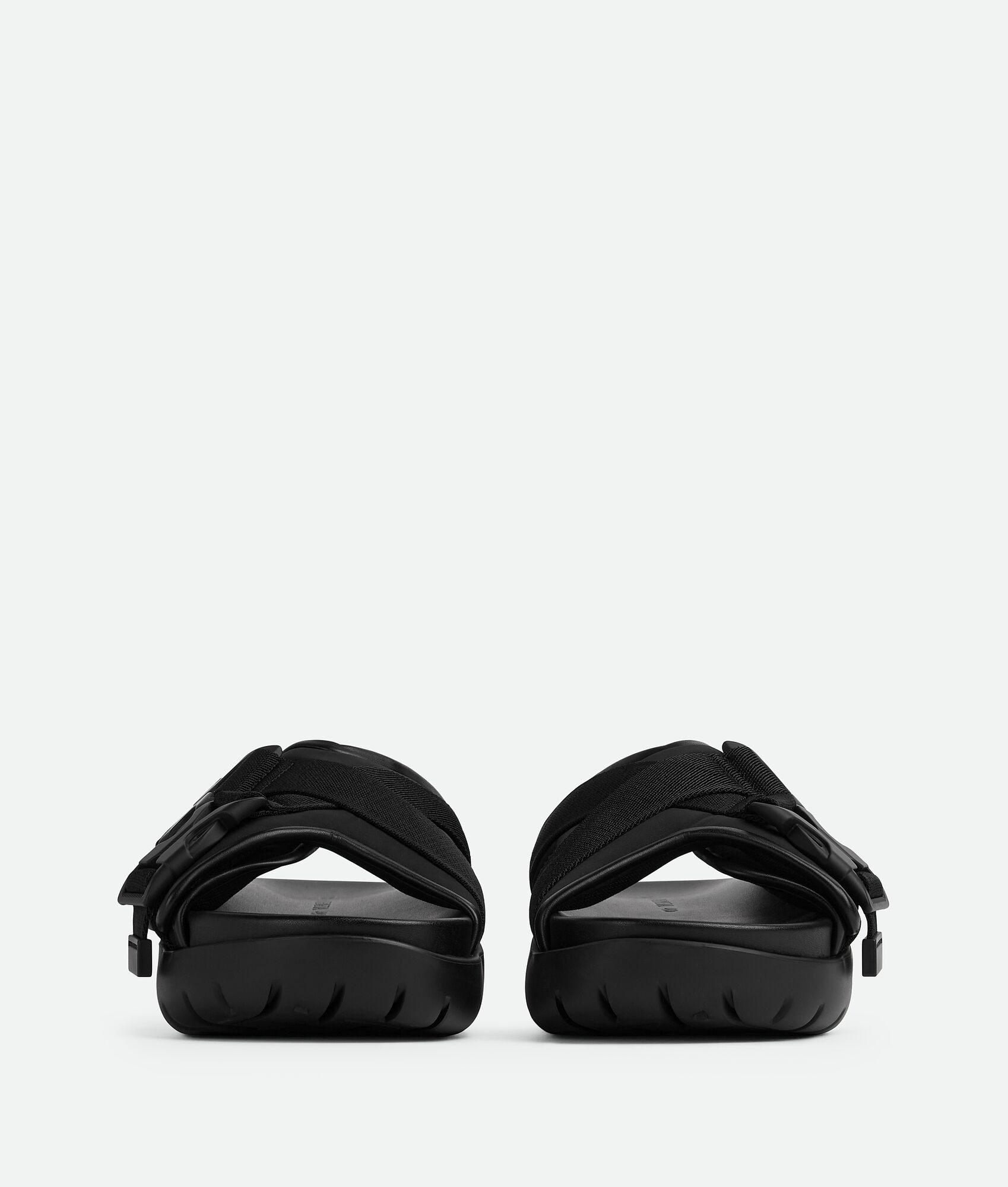 Bottega Veneta o1n1vont0525 Snap Slide Sandals in Black Size US 9 / IT 39 - 2 Thumbnail