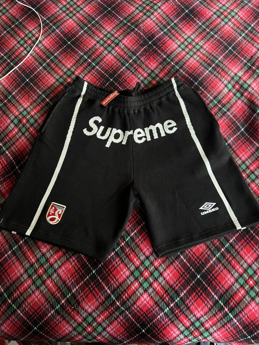 Supreme Umbro Knit Soccer Short XL Black