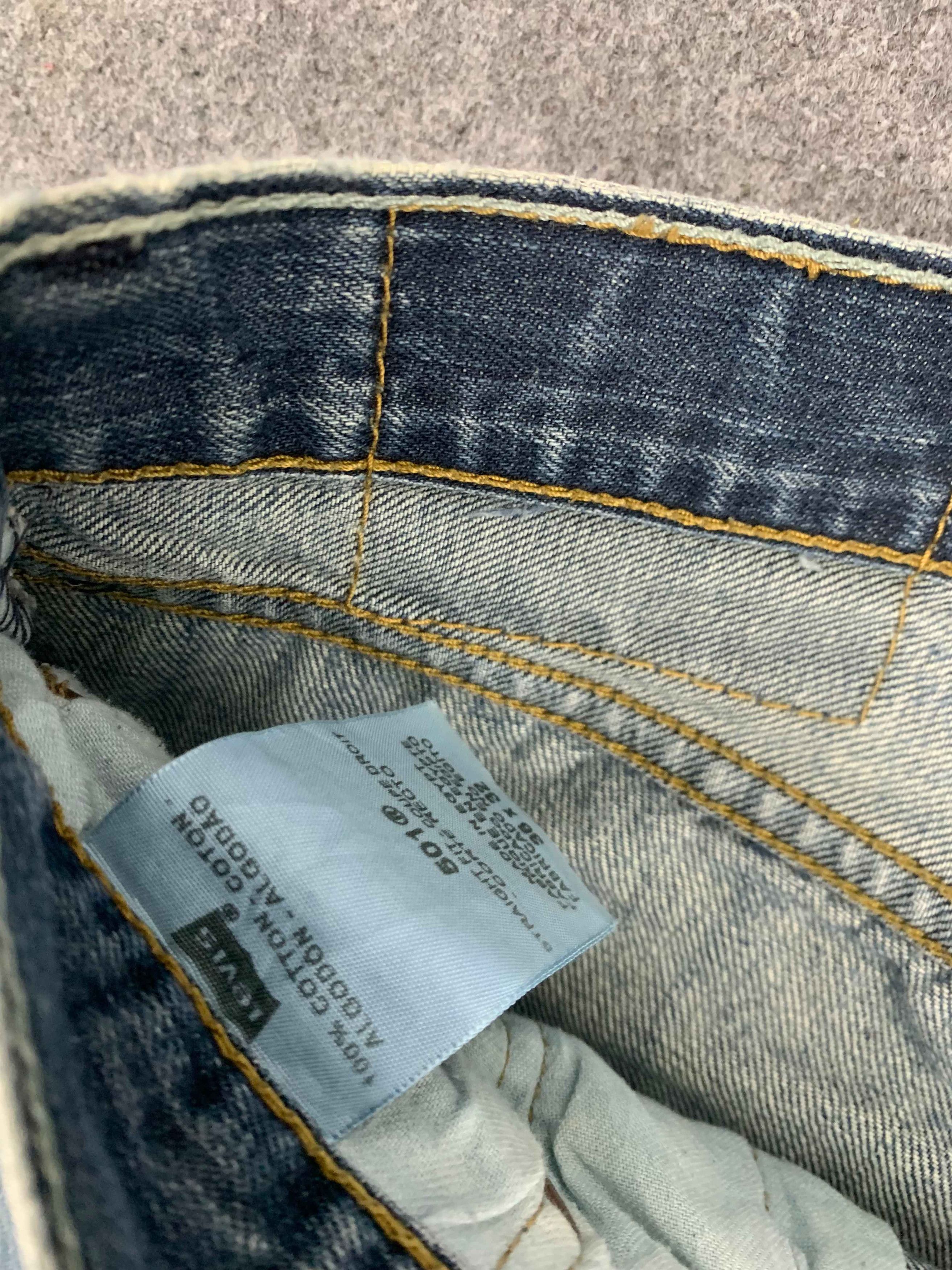 Levi's × Vintage Vintage Levis 501 Faded Blue Jeans Size US 34 / EU 50 - 6 Thumbnail
