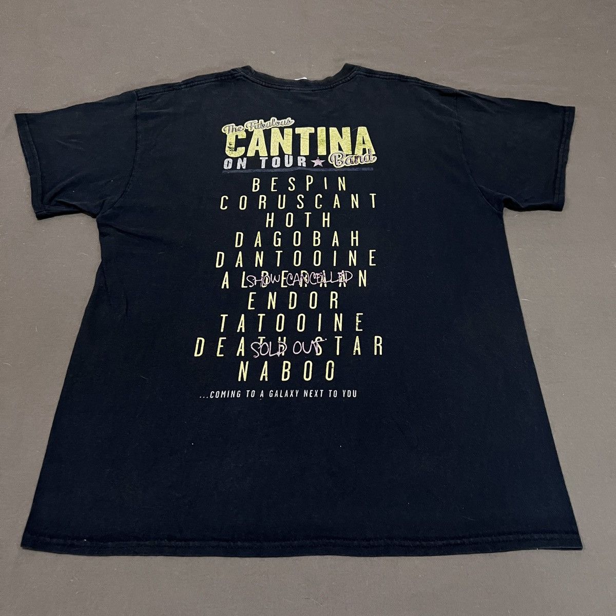 Band Tees × Star Wars Star Wars The Fabulous Cantina Band On Tour Tee Faded Size US L / EU 52-54 / 3 - 6 Thumbnail
