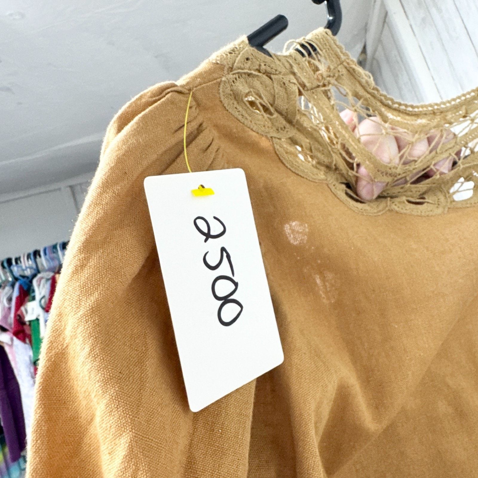 Free People Free People Dress Size XS Mari Mini Gold Mustard Yellow Lace Size XS / US 0-2 / IT 36-38 - 5 Thumbnail
