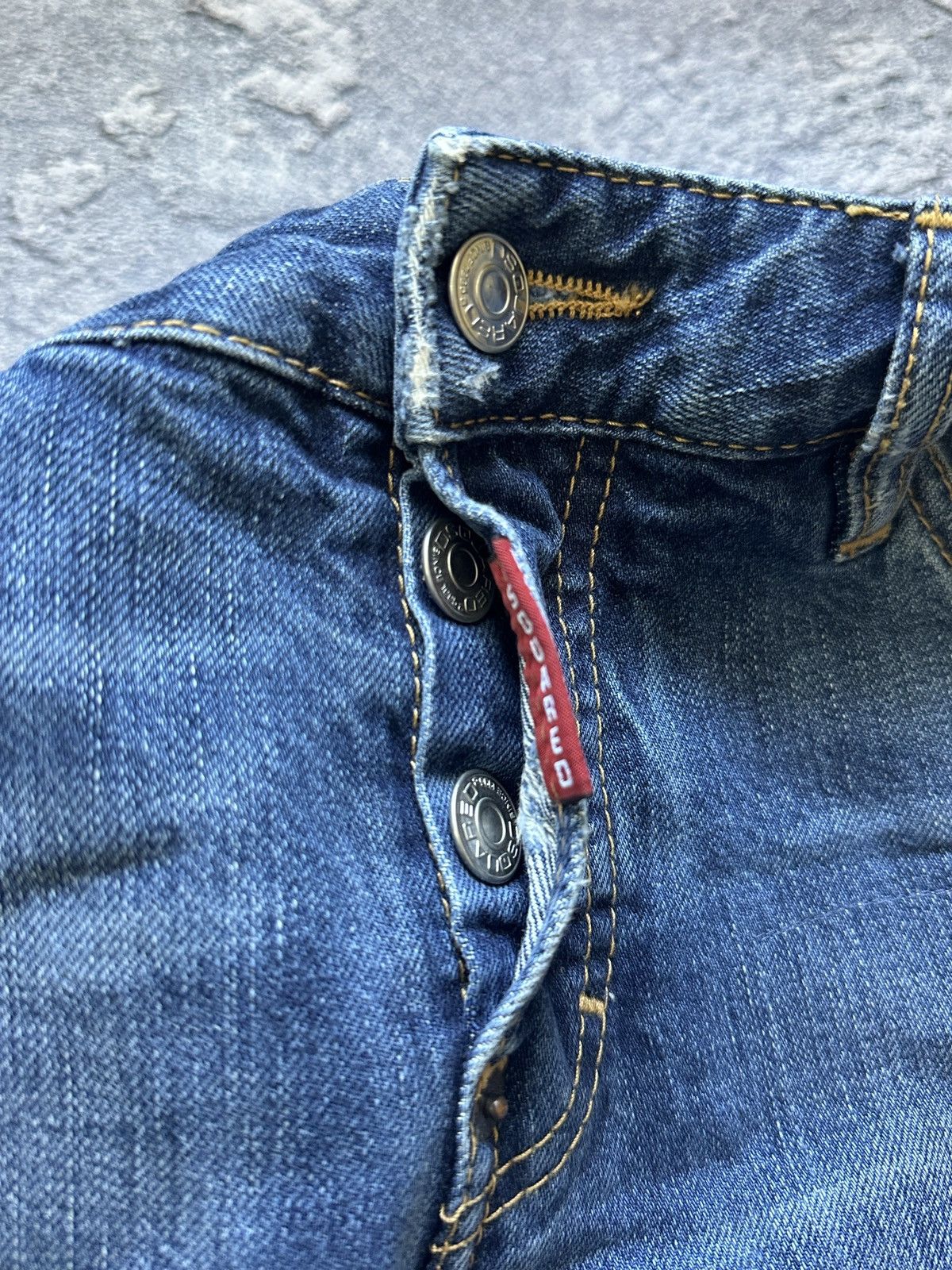 Dsquared2 Dsquared2 Women’s Low Rise Cropped Distressed Jeans Size 27 Size 27" / US 4 / IT 40 - 9 Thumbnail