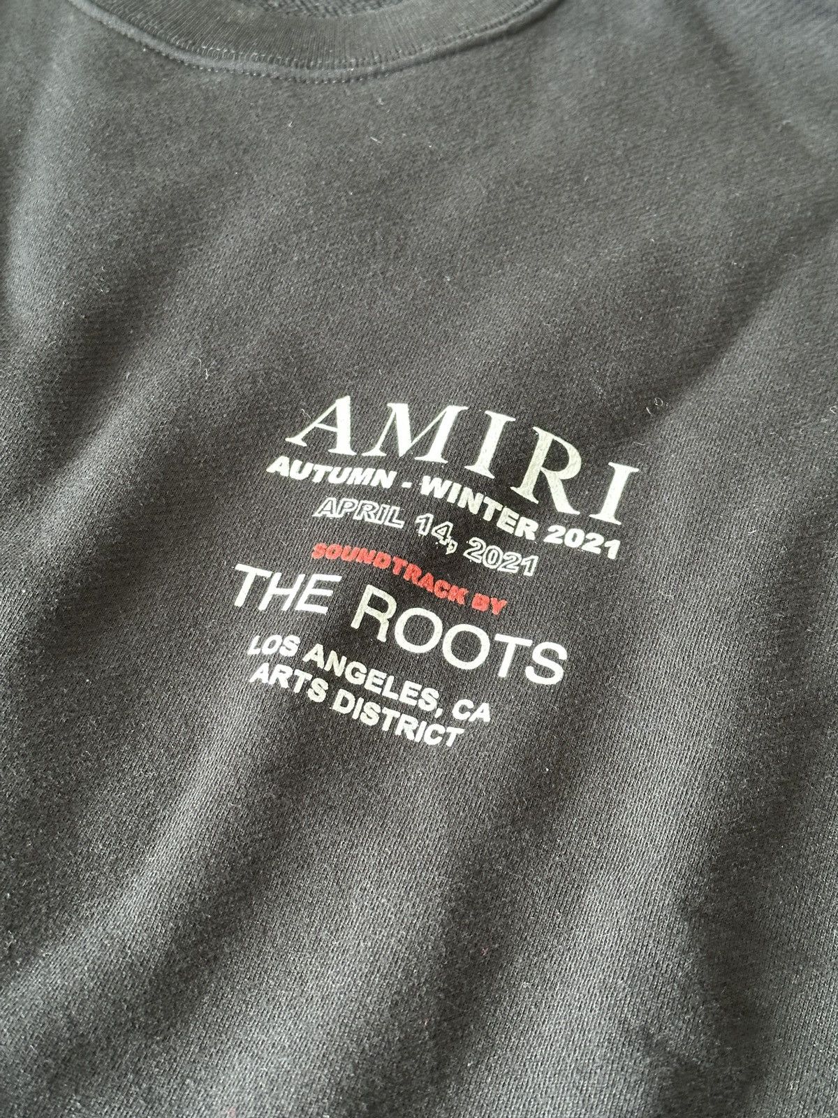 Amiri *RARE* Amiri x The Roots Sweatshirt | Medium Size US M / EU 48-50 / 2 - 3 Thumbnail