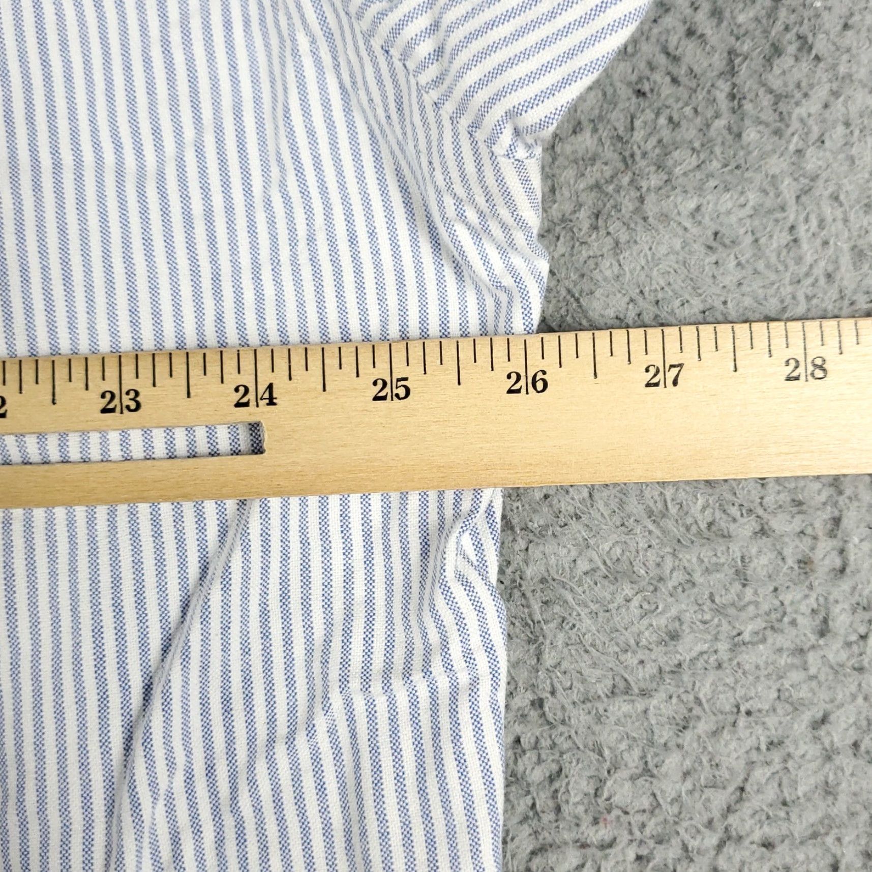 Ralph Lauren Ralph Lauren Shirt Mens Large Blue Striped Button-Up Long Sleeve Casual Business Formal Workwear Size US L / EU 52-54 / 3 - 5 Thumbnail