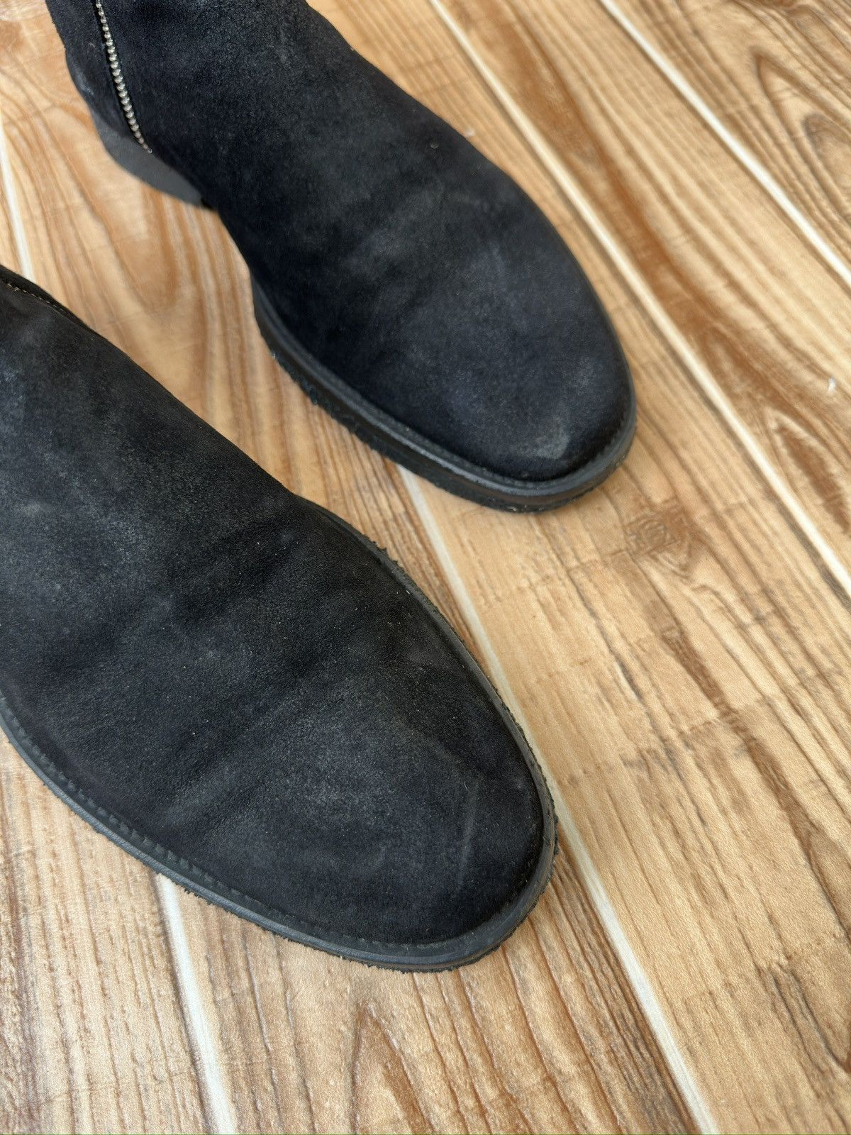 Dior × Kris Van Assche Dior Homme KVA 12AW Calf Skin Zip Boots Size US 9 / EU 42 - 10 Thumbnail
