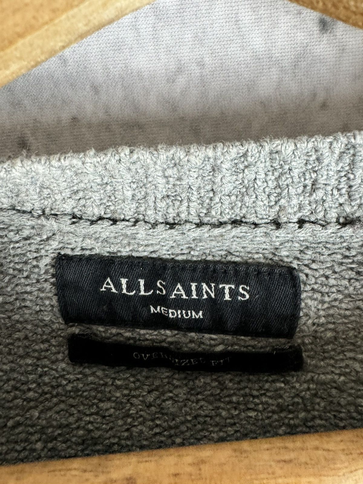 20471120 ALLSAINTS KNITTED RARE OVERSIZE SWEATER Size US M / EU 48-50 / 2 - 3 Thumbnail