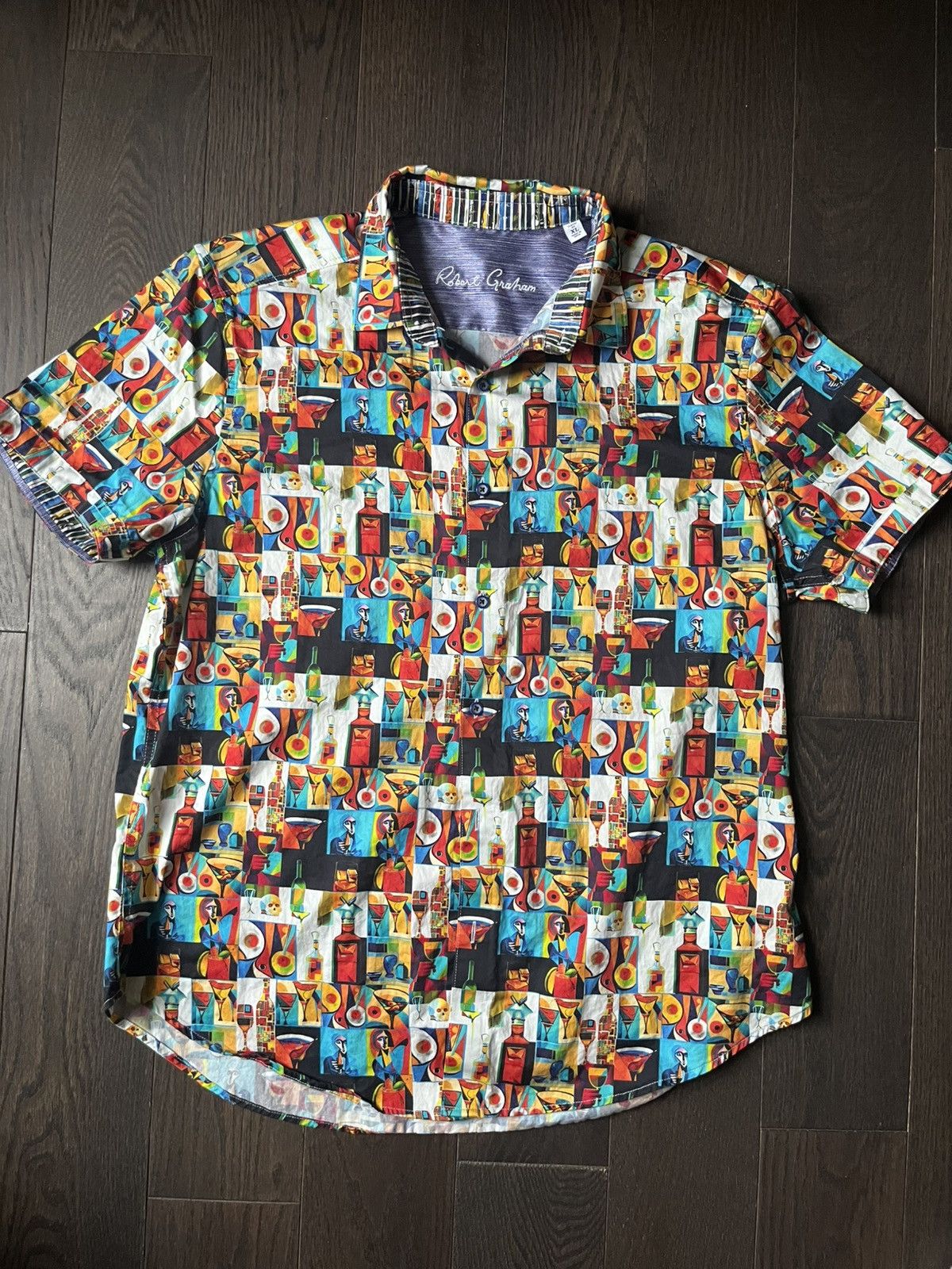 Designer × Robert Graham Rare Robert Graham Button Down Shirt Size US XL / EU 56 / 4 - 6 Thumbnail