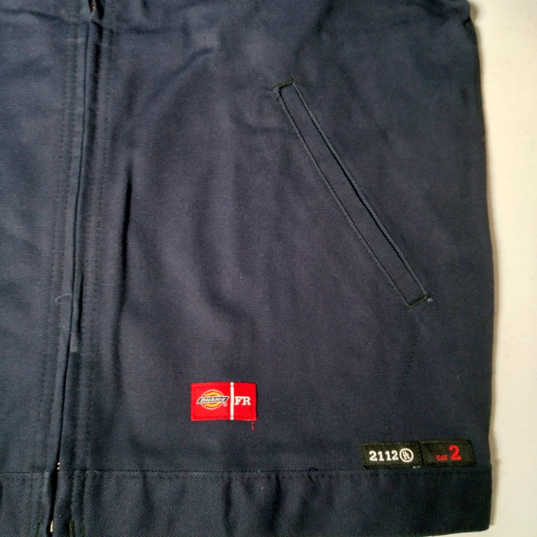Dickies VINTAGE Dickies Workwear Jacket Men Small Blue Twill Flame Resistant Work 3259NB Size US S / EU 44-46 / 1 - 5 Thumbnail