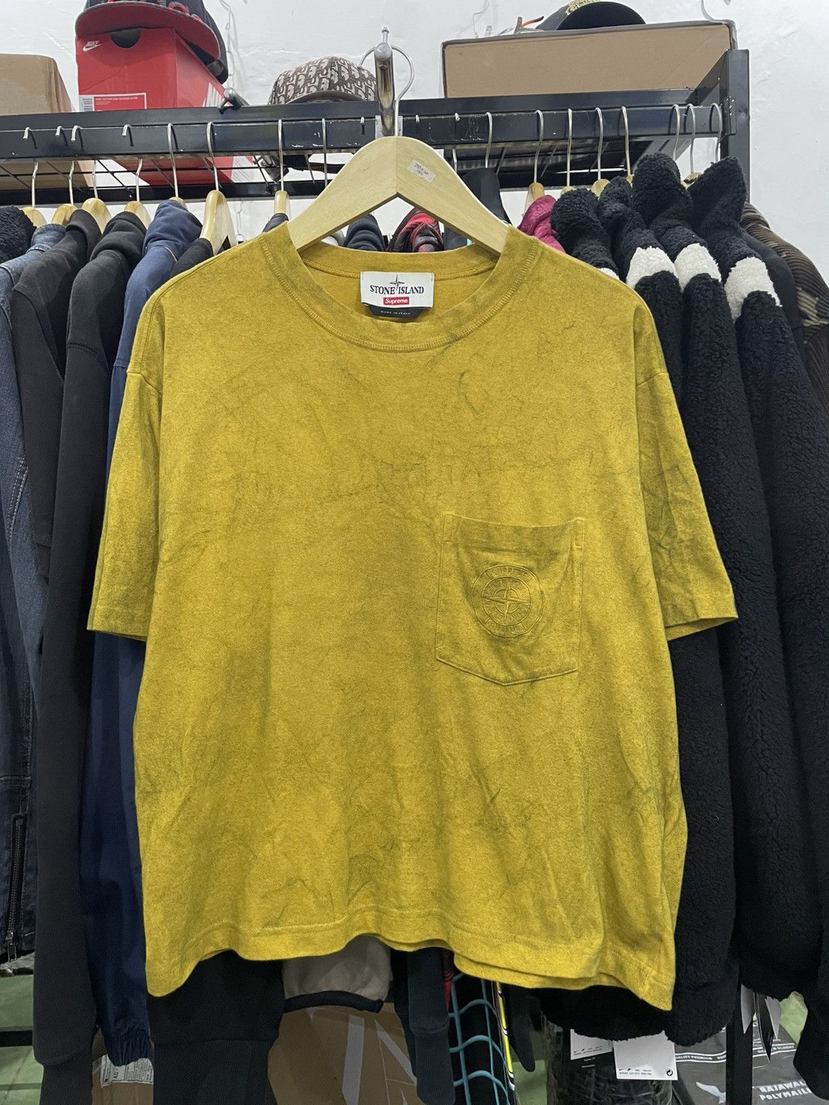 Stone Island × Supreme T shirt supreme x stone island Size US M / EU 48-50 / 2 - 1 Thumbnail