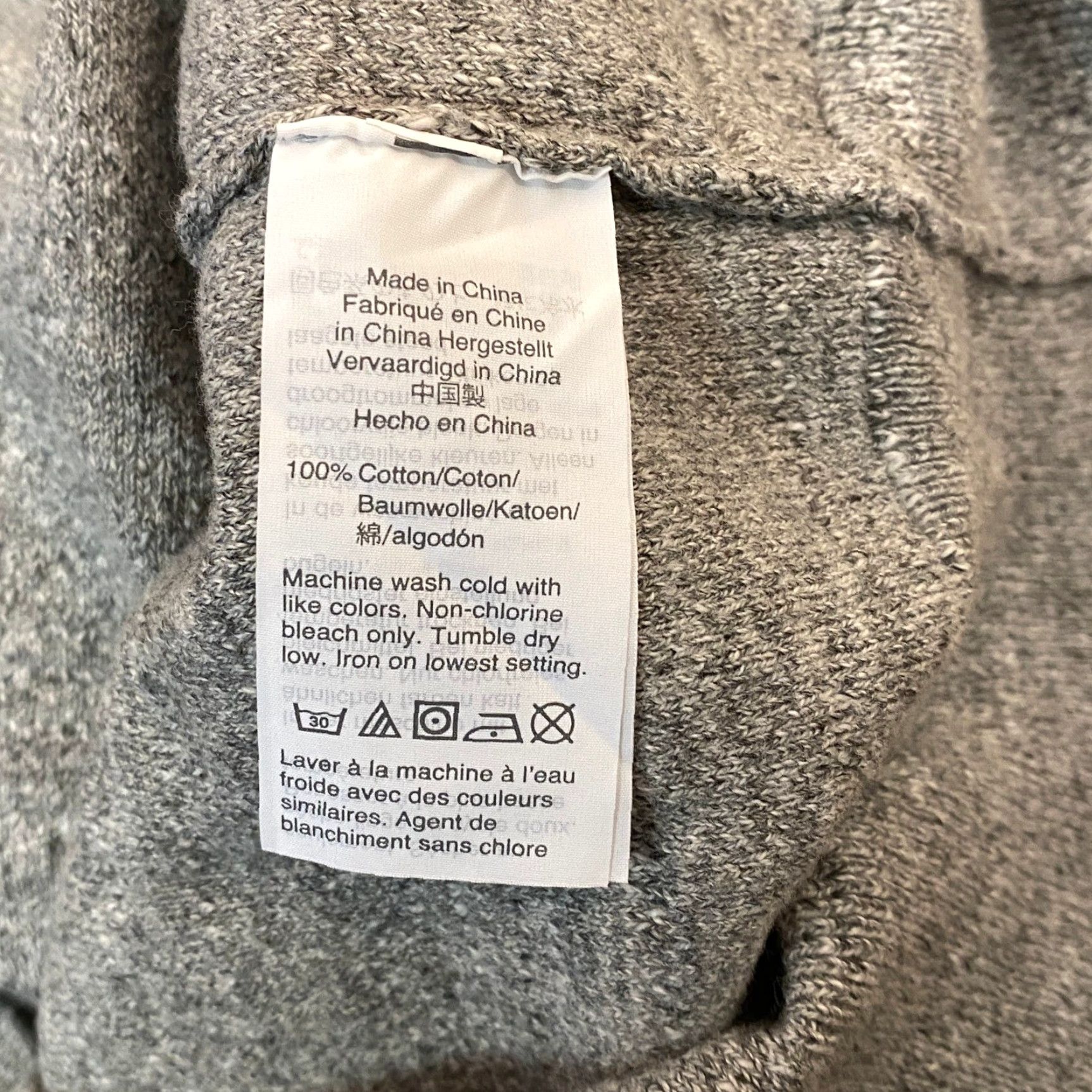 J.Crew J.Crew Slim Fit Crewneck Sweater Mens Raglan Cotton Knit Grey Marl C8445 Size US M / EU 48-50 / 2 - 6 Thumbnail