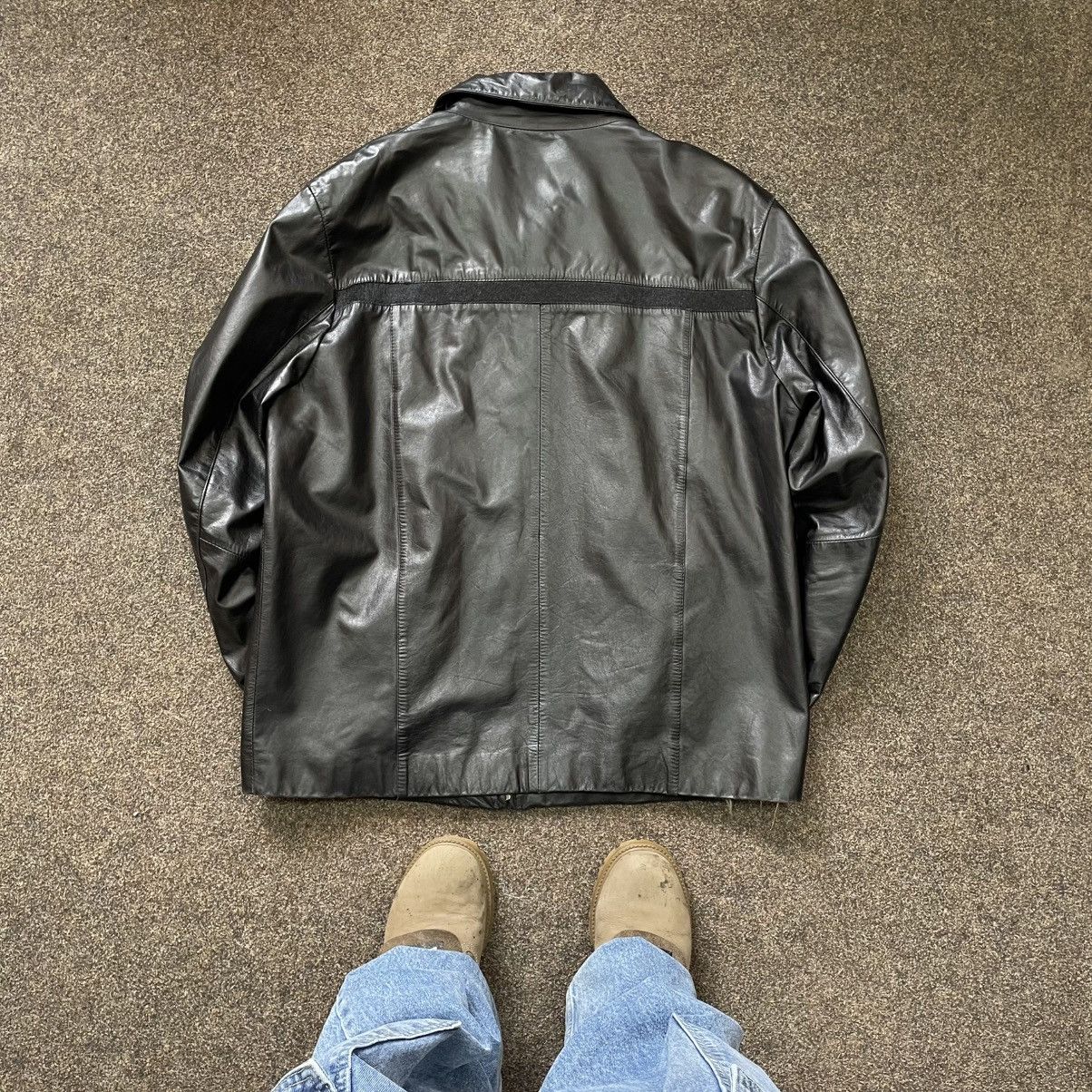 Genuine Leather Vintage Y2K Leather Jacket Biker Punk Opium BALENCIAGA Style Size US XL / EU 56 / 4 - 7 Thumbnail