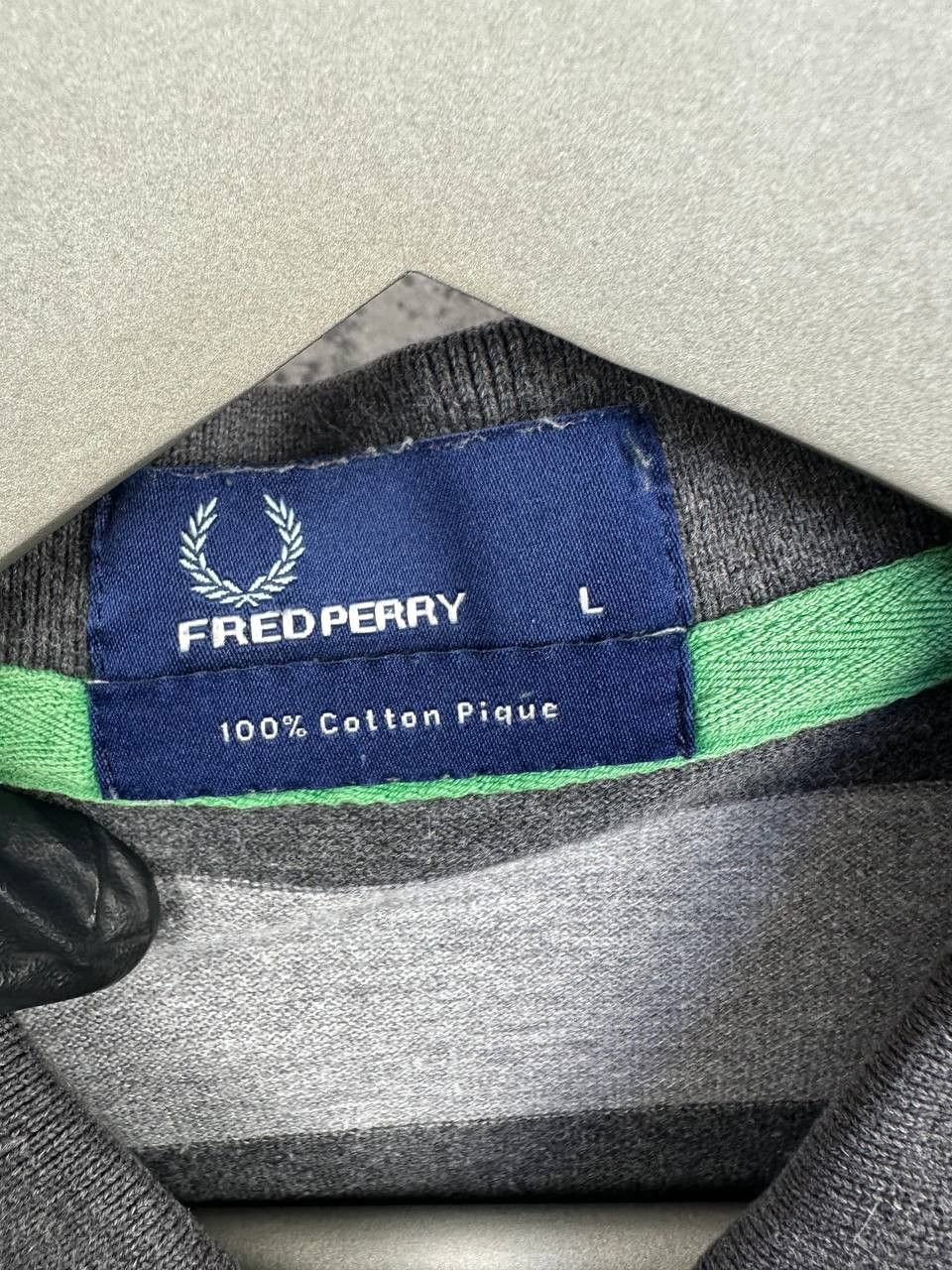 Fred Perry Fred Perry Twin Tipped Polo Shirt Striped Pique Cotton Size US L / EU 52-54 / 3 - 9 Thumbnail