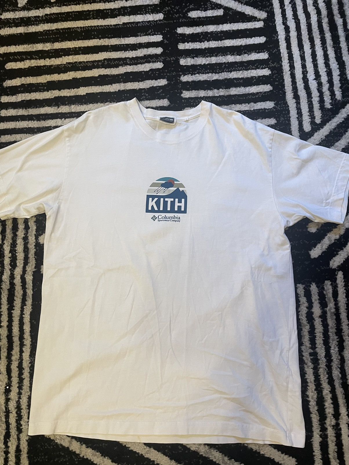 高速配送 Kith × Columbia Kith Grailed | Tee Rain Columbia x トップス