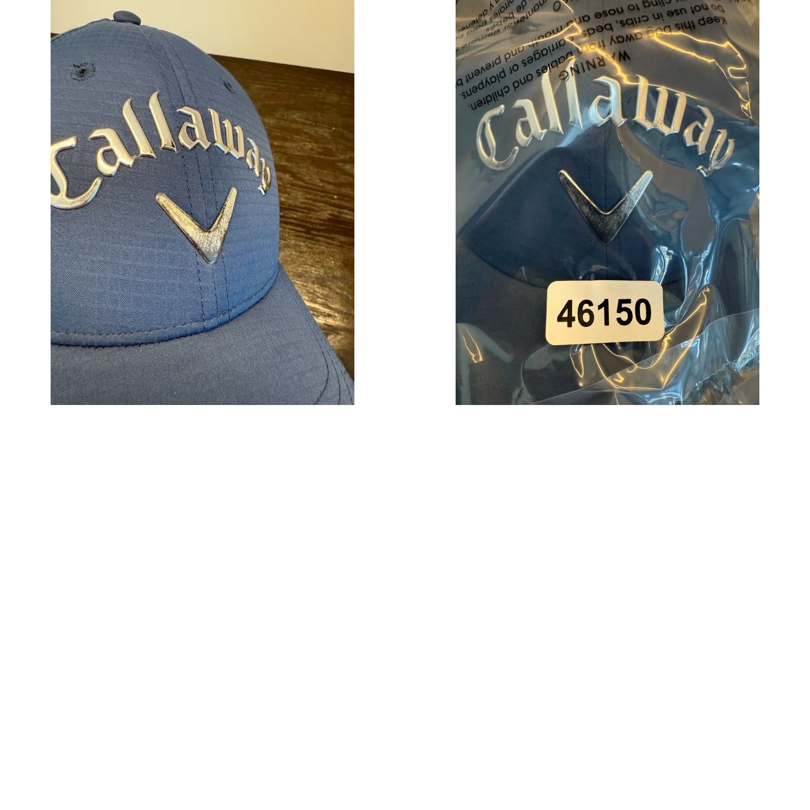 Callaway Callaway Hat Men One Size Blue Strapback Performance Lightweight Travel Golf Size ONE SIZE - 8 Thumbnail